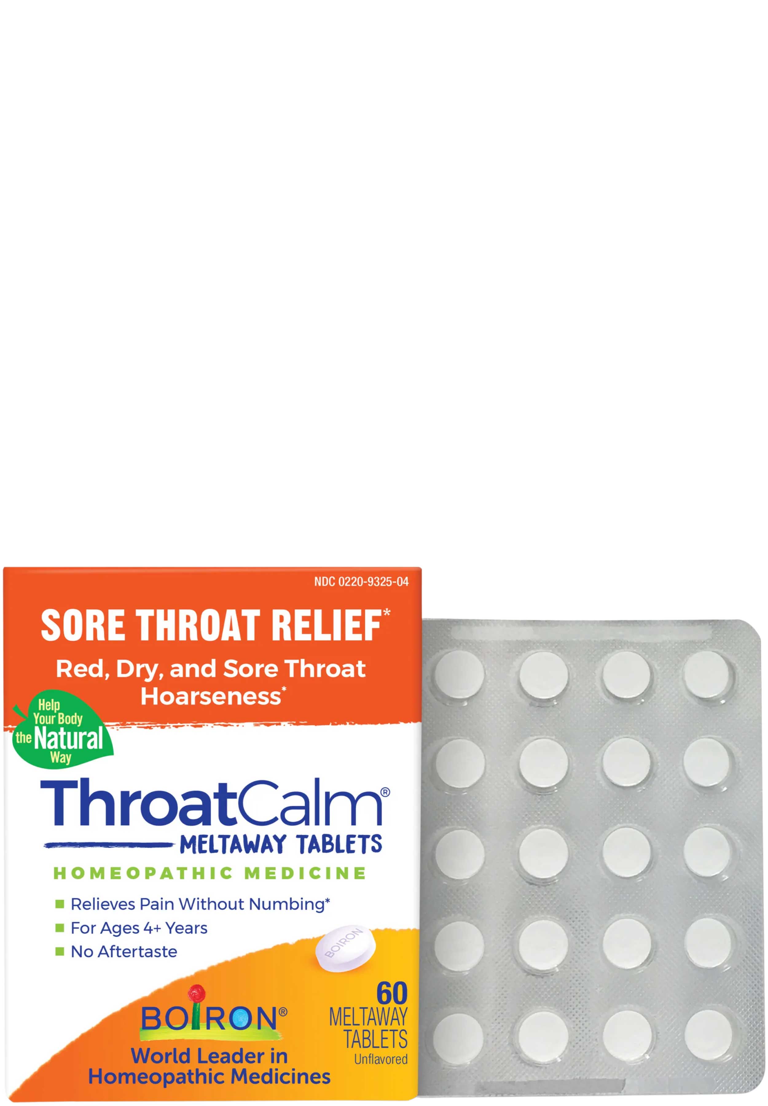 Boiron Homeopathics ThroatCalm