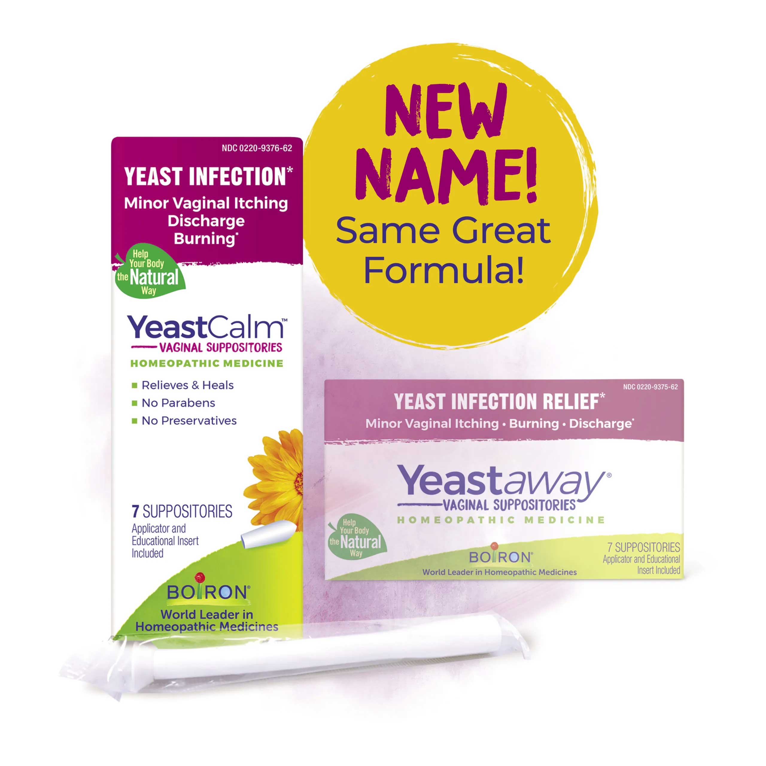 Boiron Homeopathics YeastCalm New Look