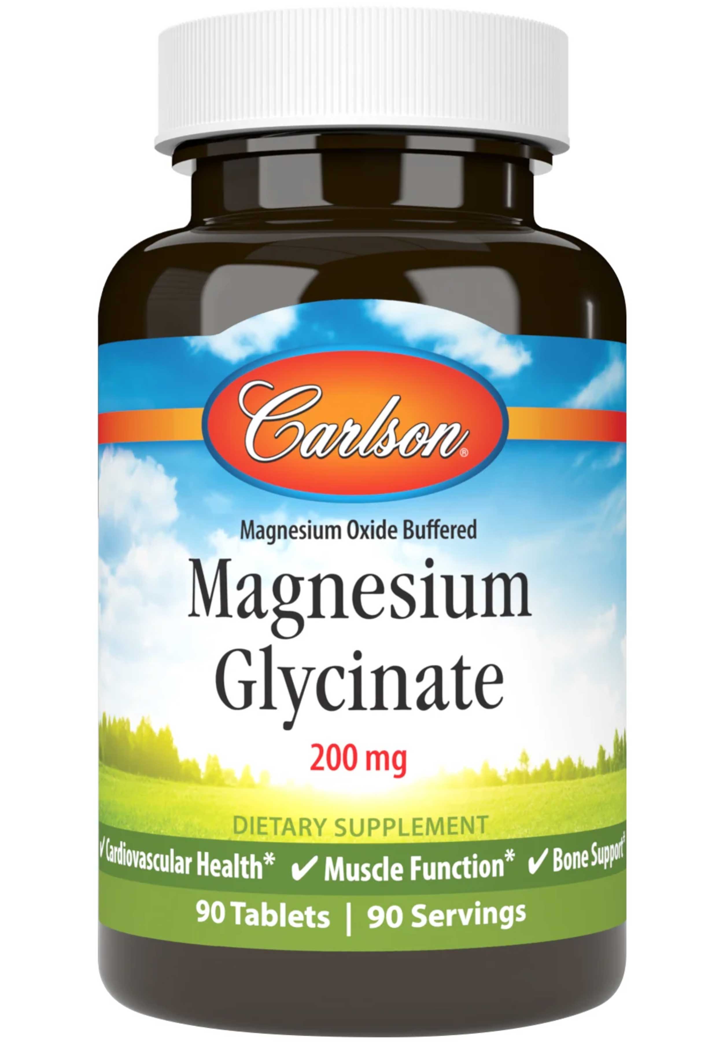 Carlson Labs Magnesium Glycinate 200 mg