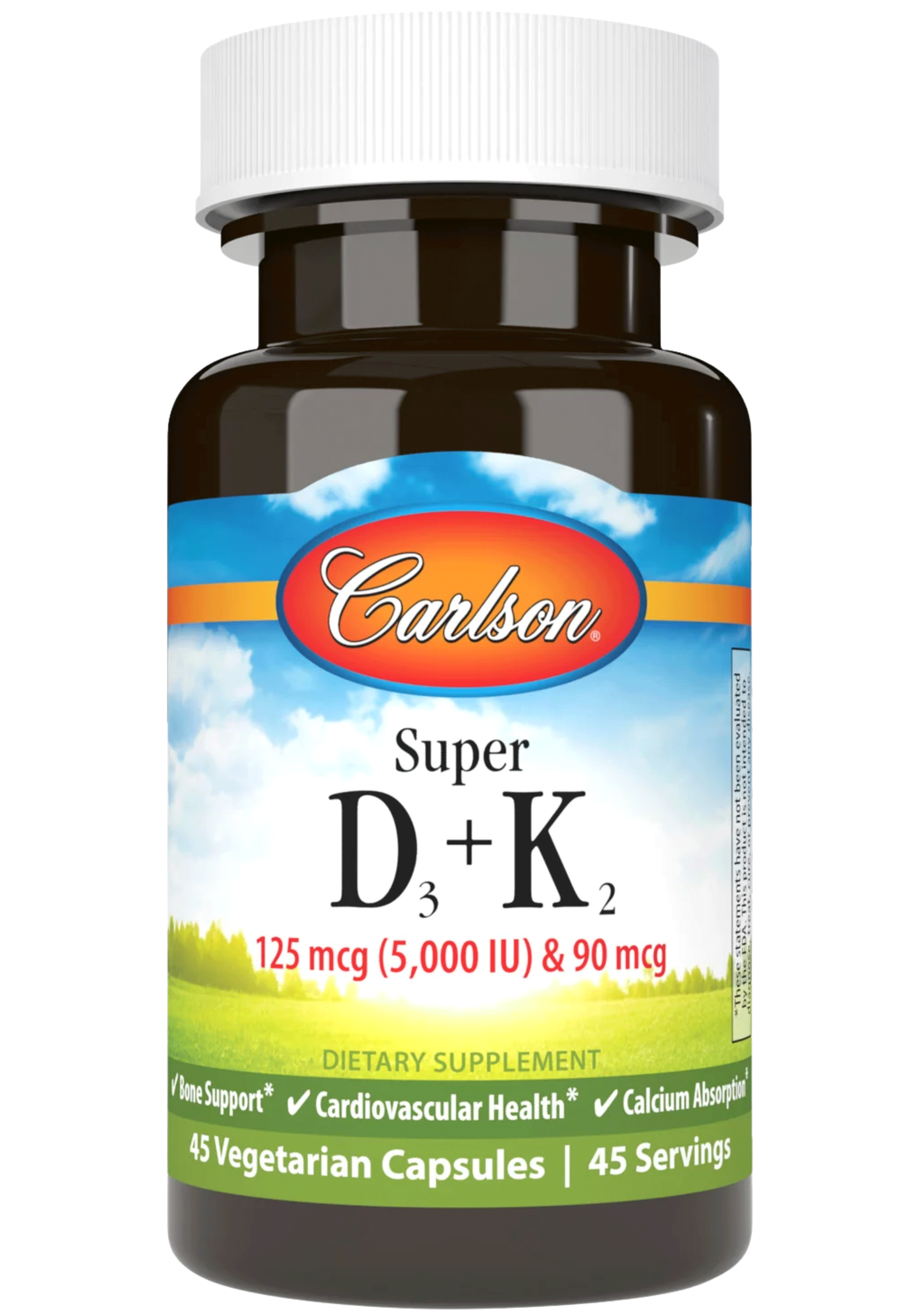 Carlson Labs Super D3 + K2