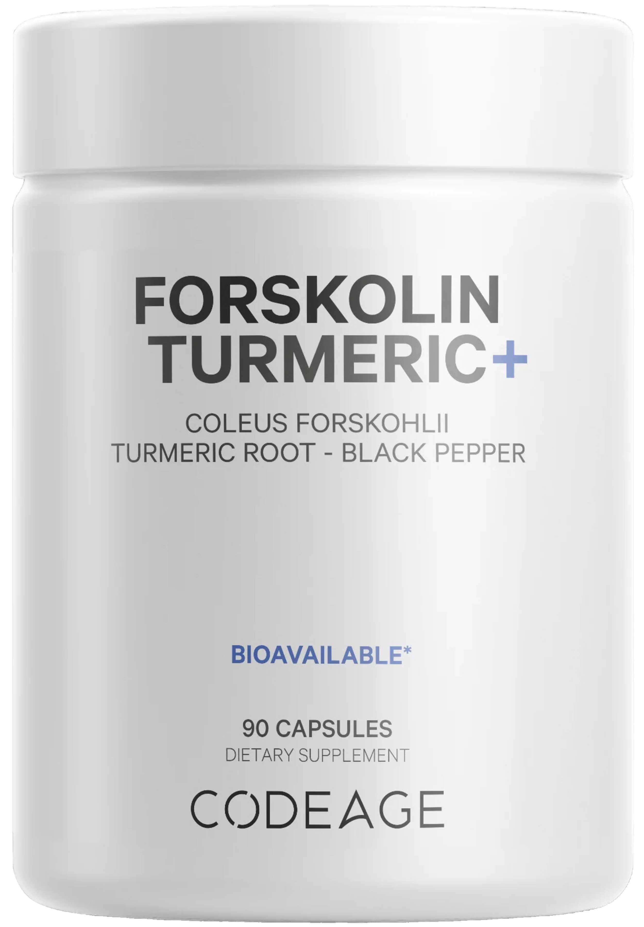 Codeage Forskolin Turmeric+