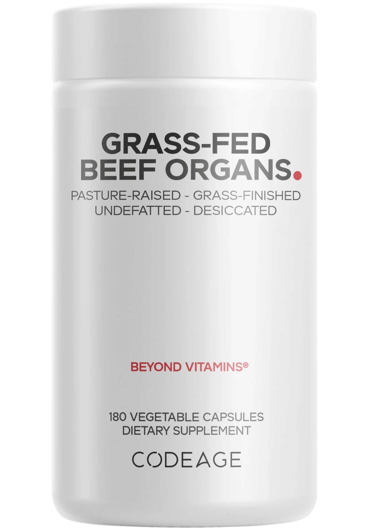 Codeage Grass-Fed Beef Organs