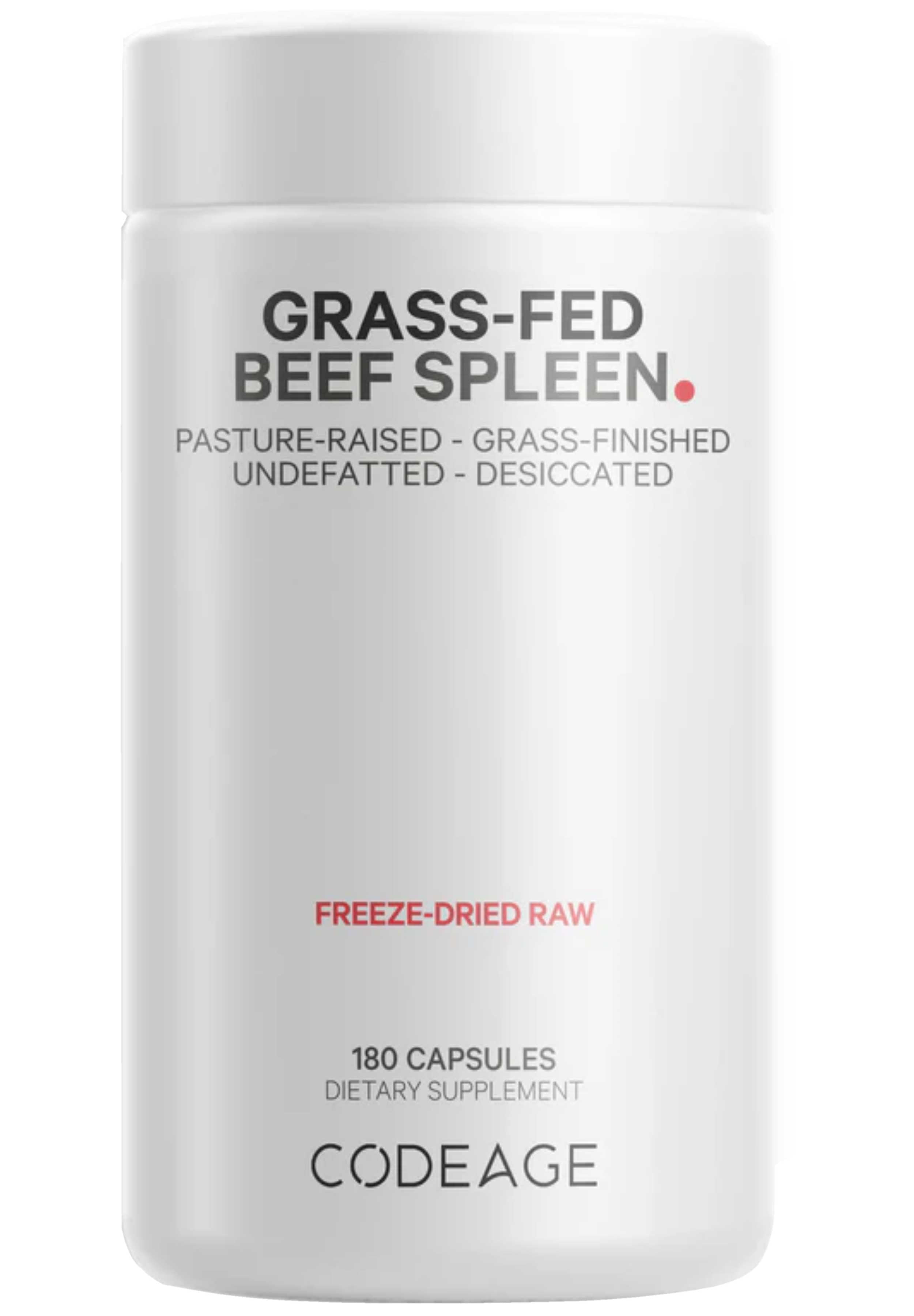 Codeage Grass Fed Beef Spleen