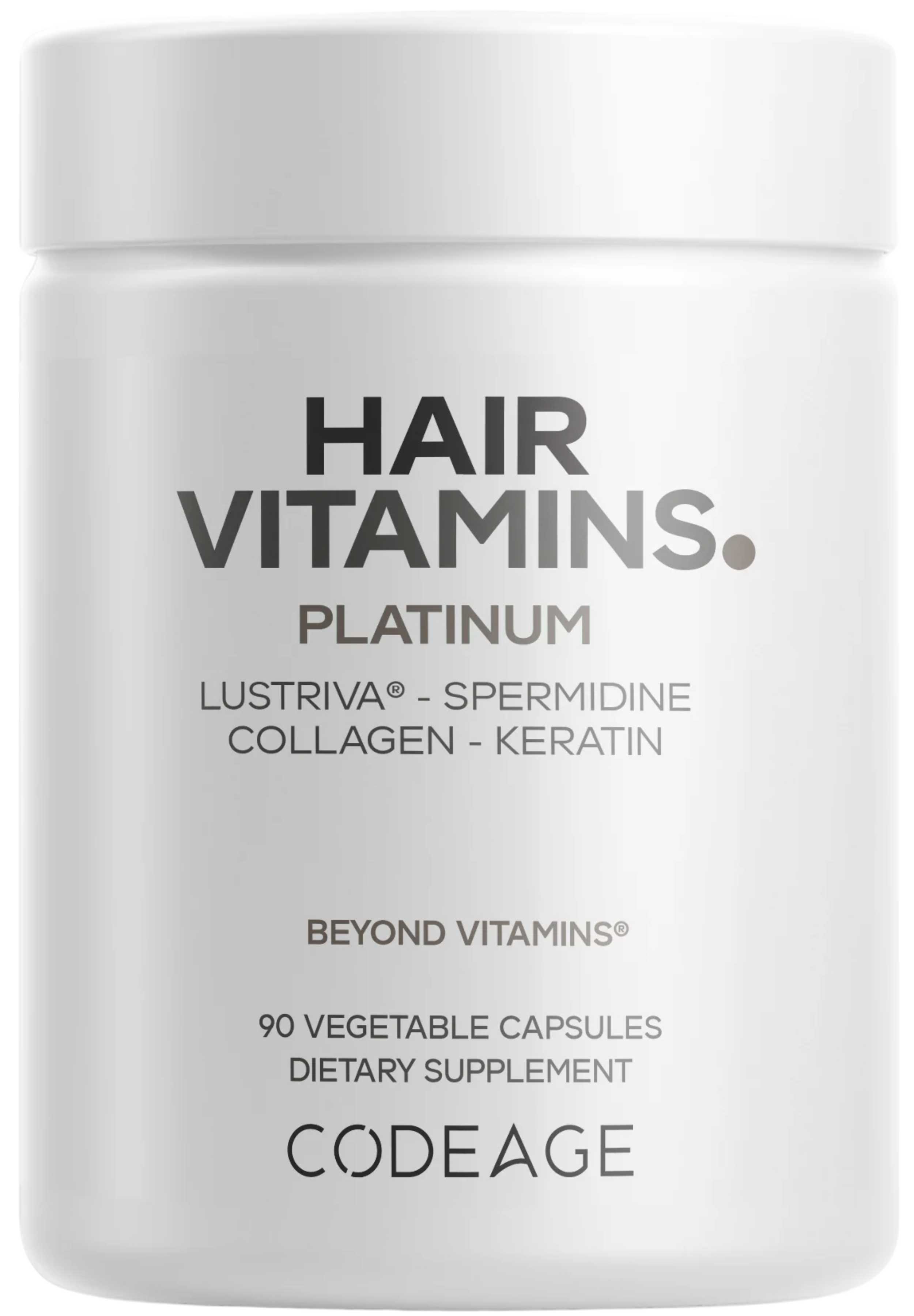 Codeage Hair Vitamins Platinum