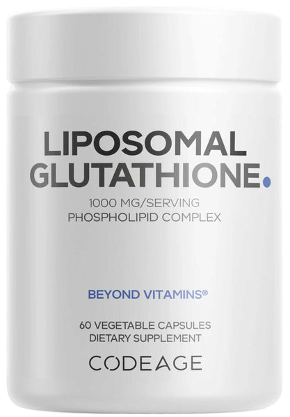 is codeage liposomal glutathione good 1000 mg Category:Stress Management Liposomal Vitamin C+ Platinum Size:60mL / 2oz
