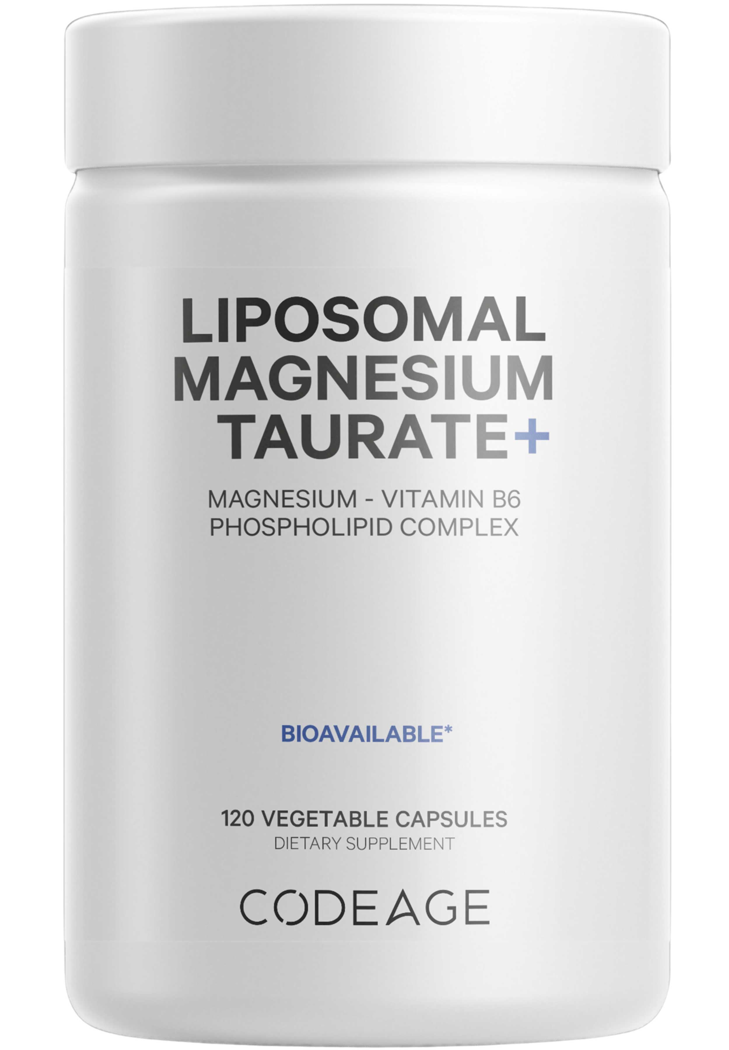 Codeage Liposomal Magnesium Taurate+