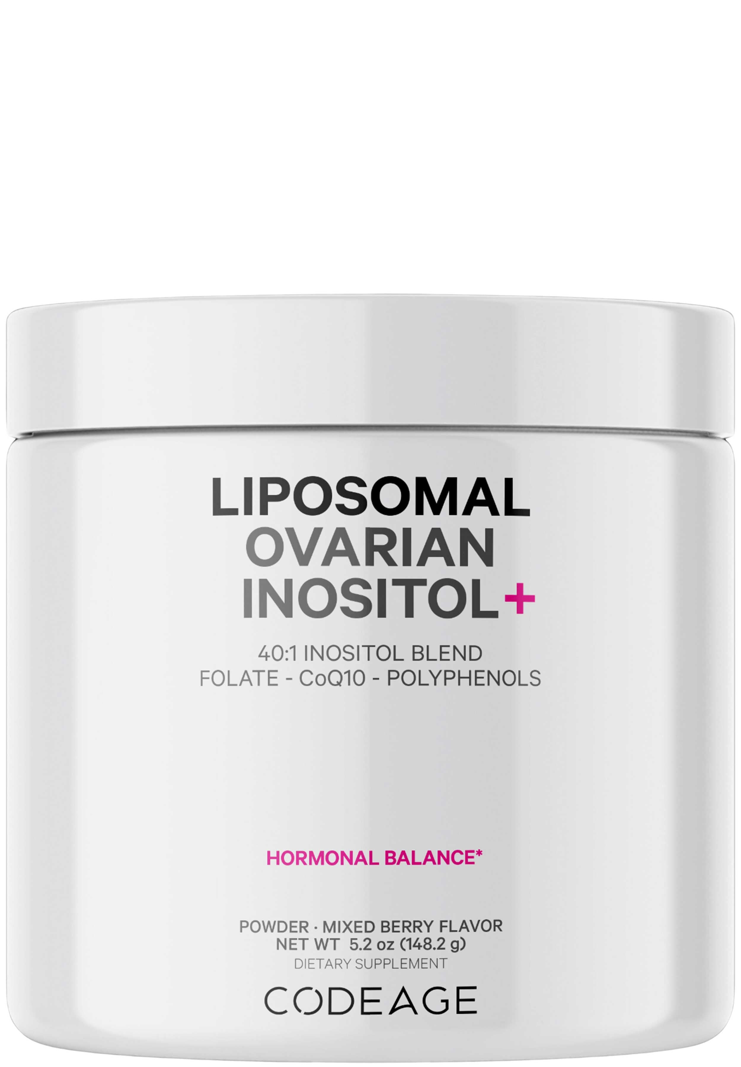 Codeage Liposomal Ovarian Inositol+