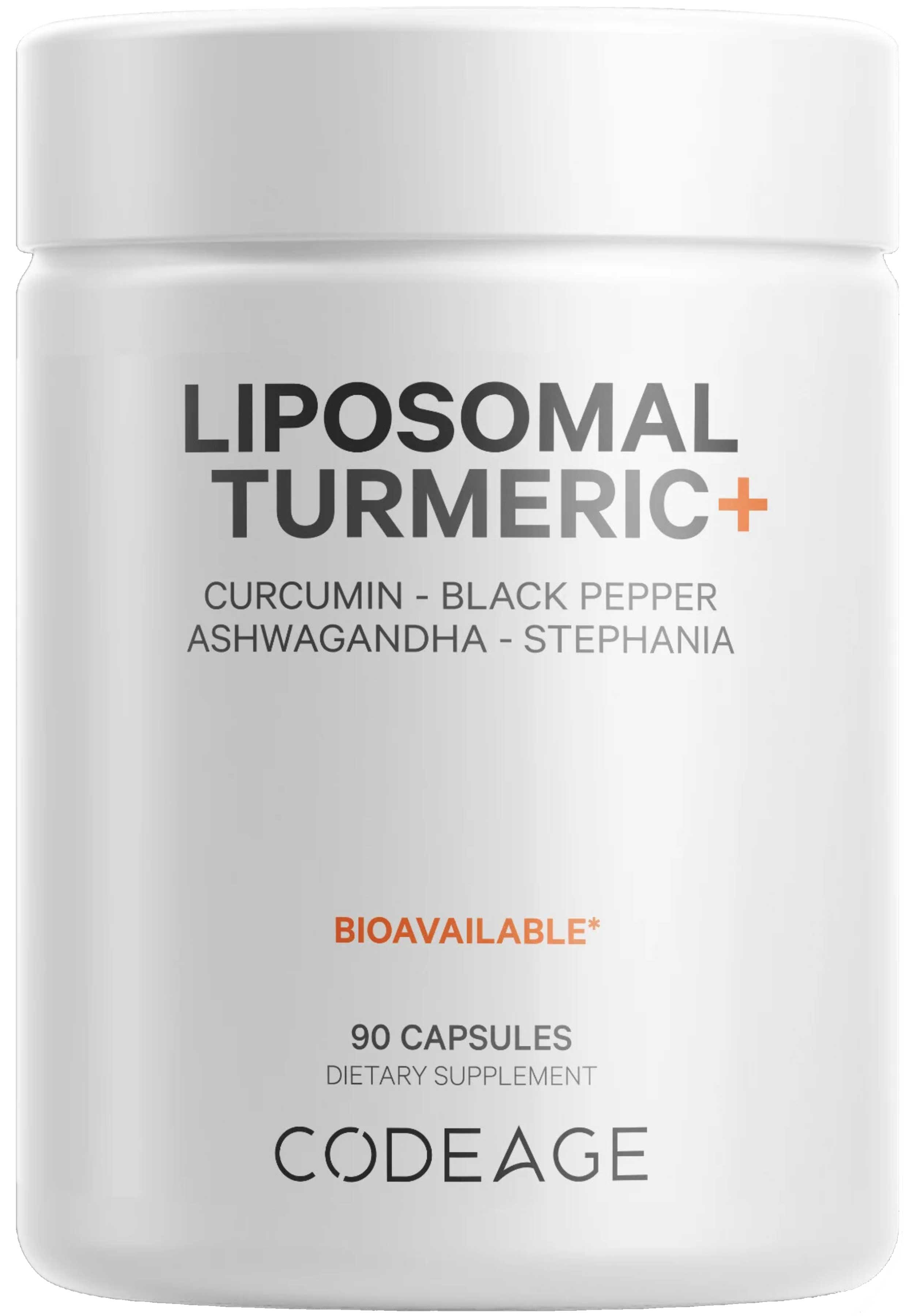 Codeage Liposomal Turmeric+ (Formerly Fermented Turmeric)