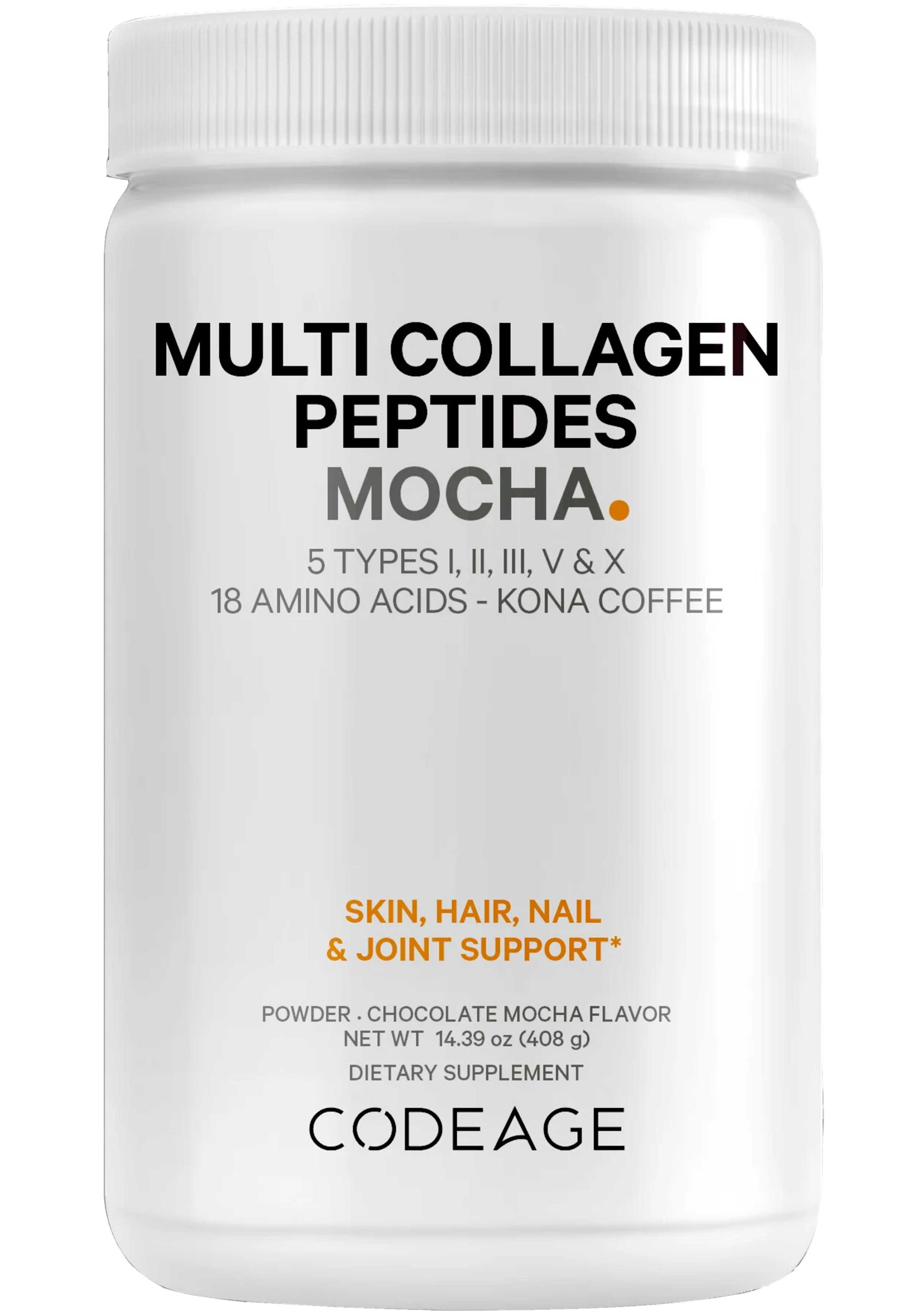 Codeage Multi Collagen Peptides Mocha