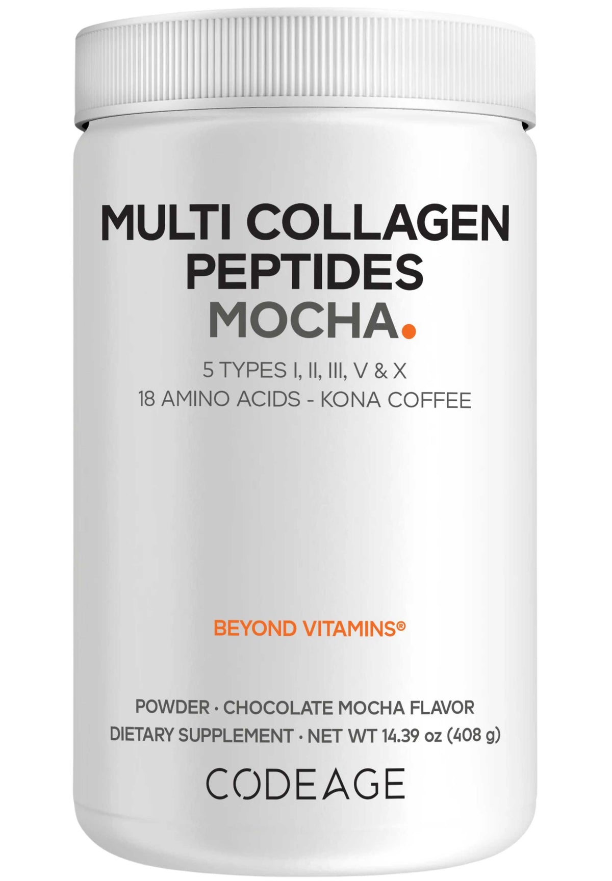 Codeage Multi Collagen Peptides Mocha