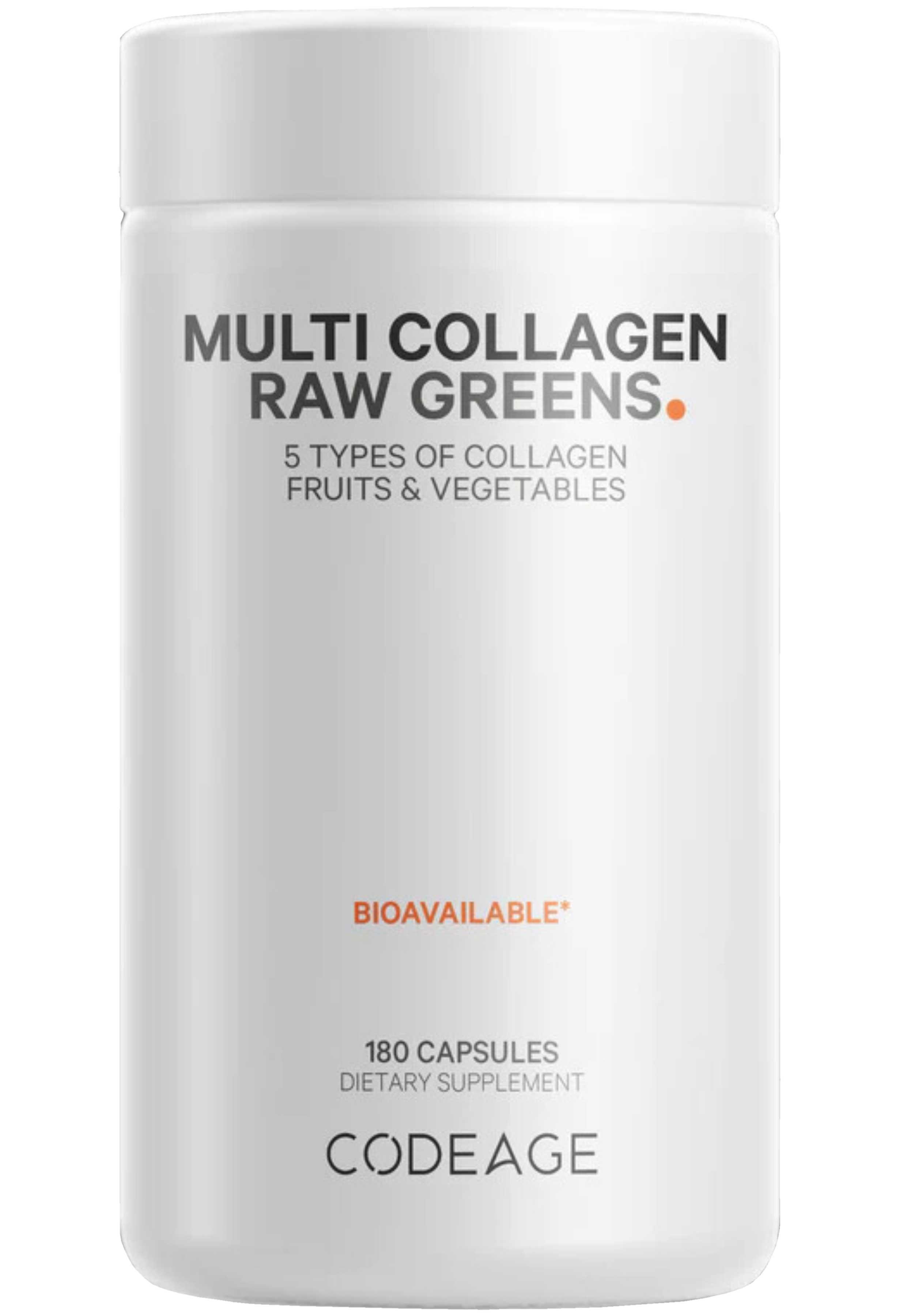 Codeage Multi Collagen Raw Greens