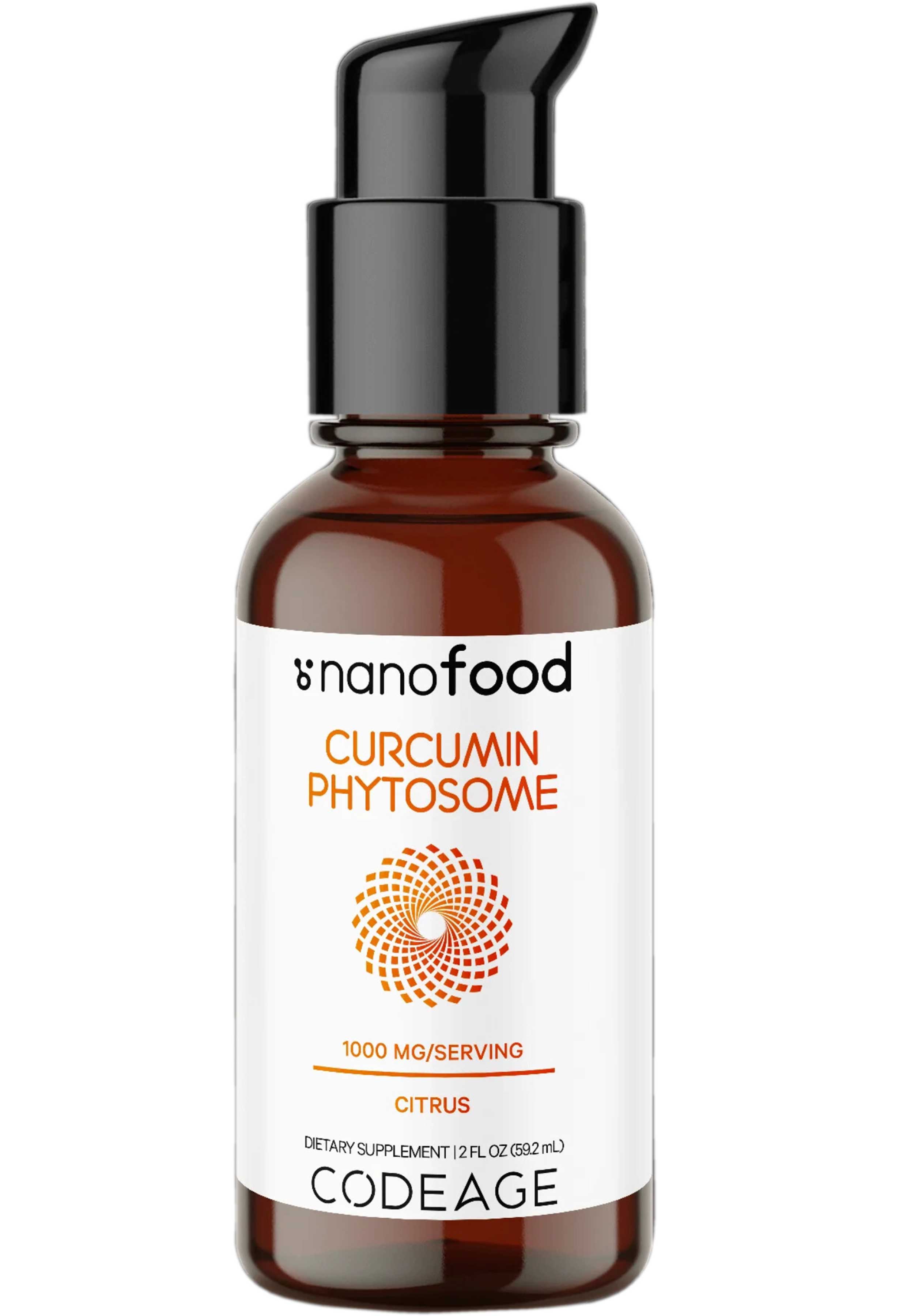 Codeage Nanofood Curcumin Phytosome Liquid