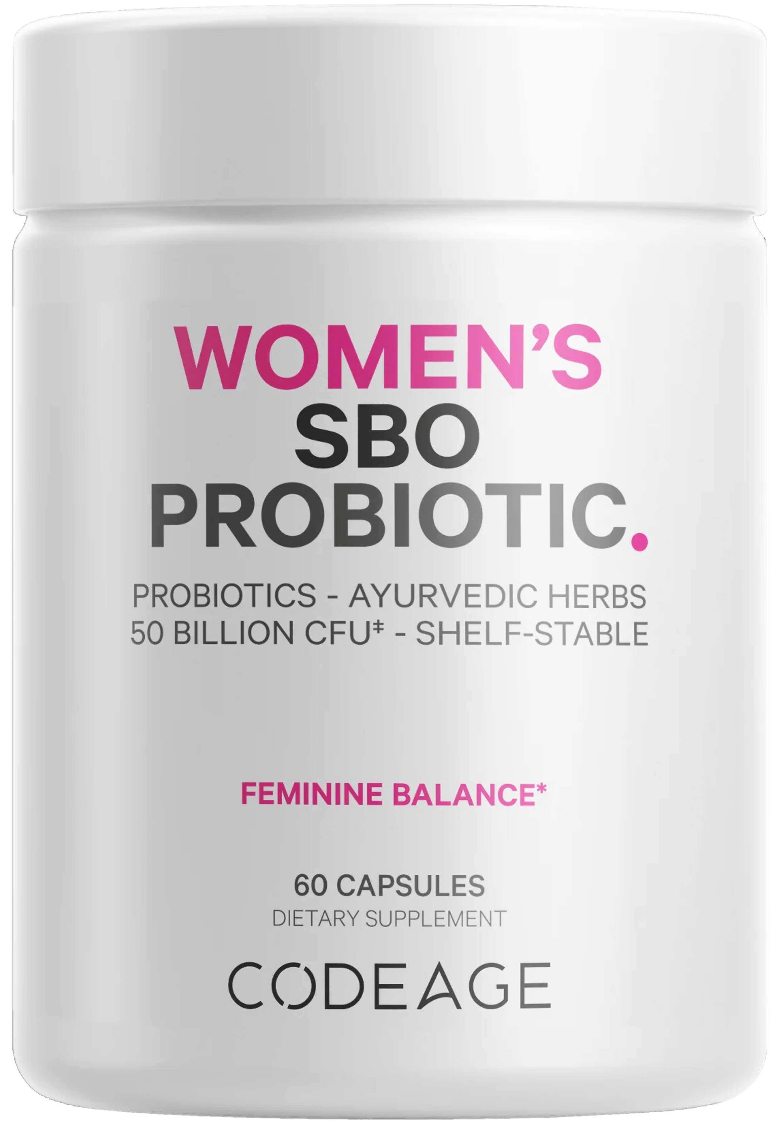 Codeage Women's SBO Probiotic