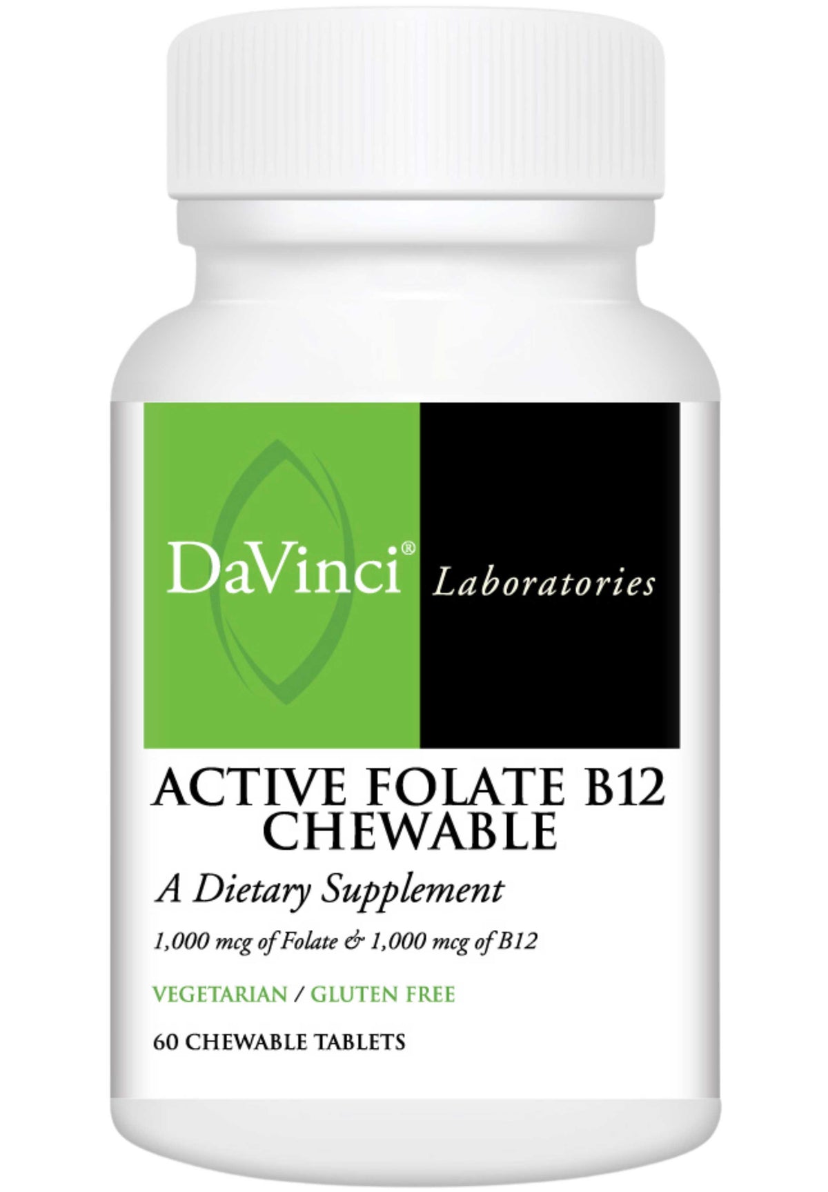 DaVinci Labs Active Folate B12 Chewable