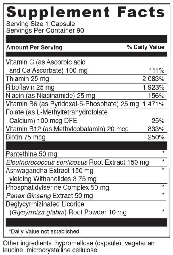 DaVinci Labs Adrenalyze Ingredients