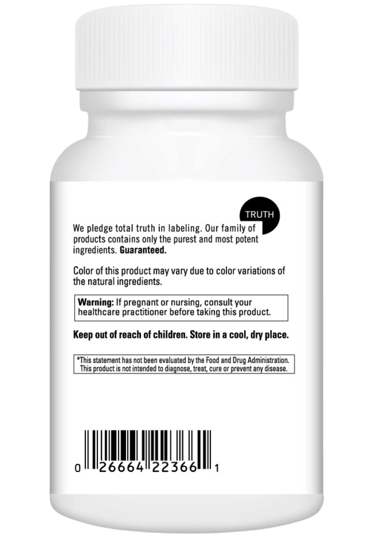DaVinci Labs Alpha Lipoic Acid 300 Back