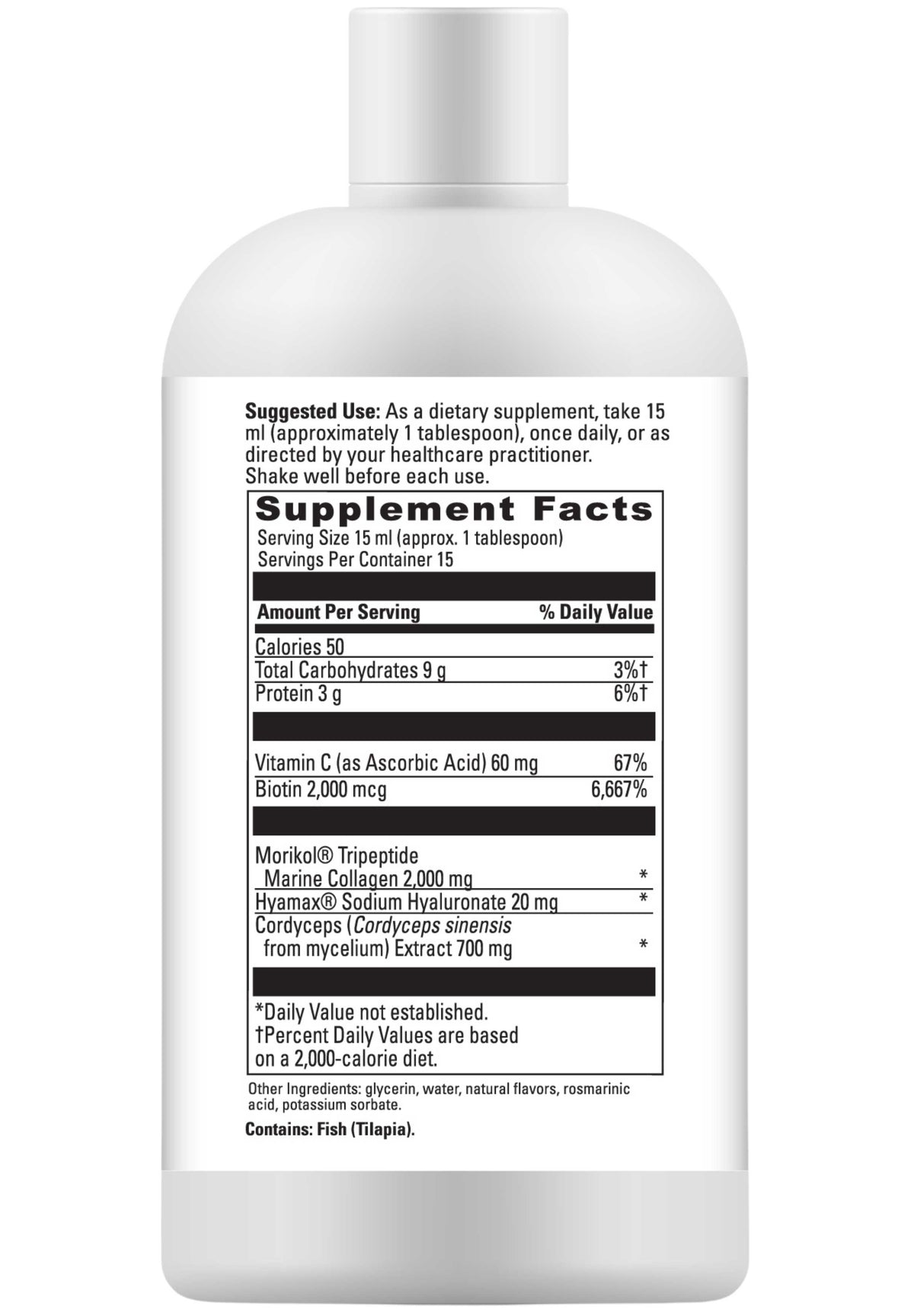 DaVinci Labs Collagen Flex Toasted Cinnamon Ingredients