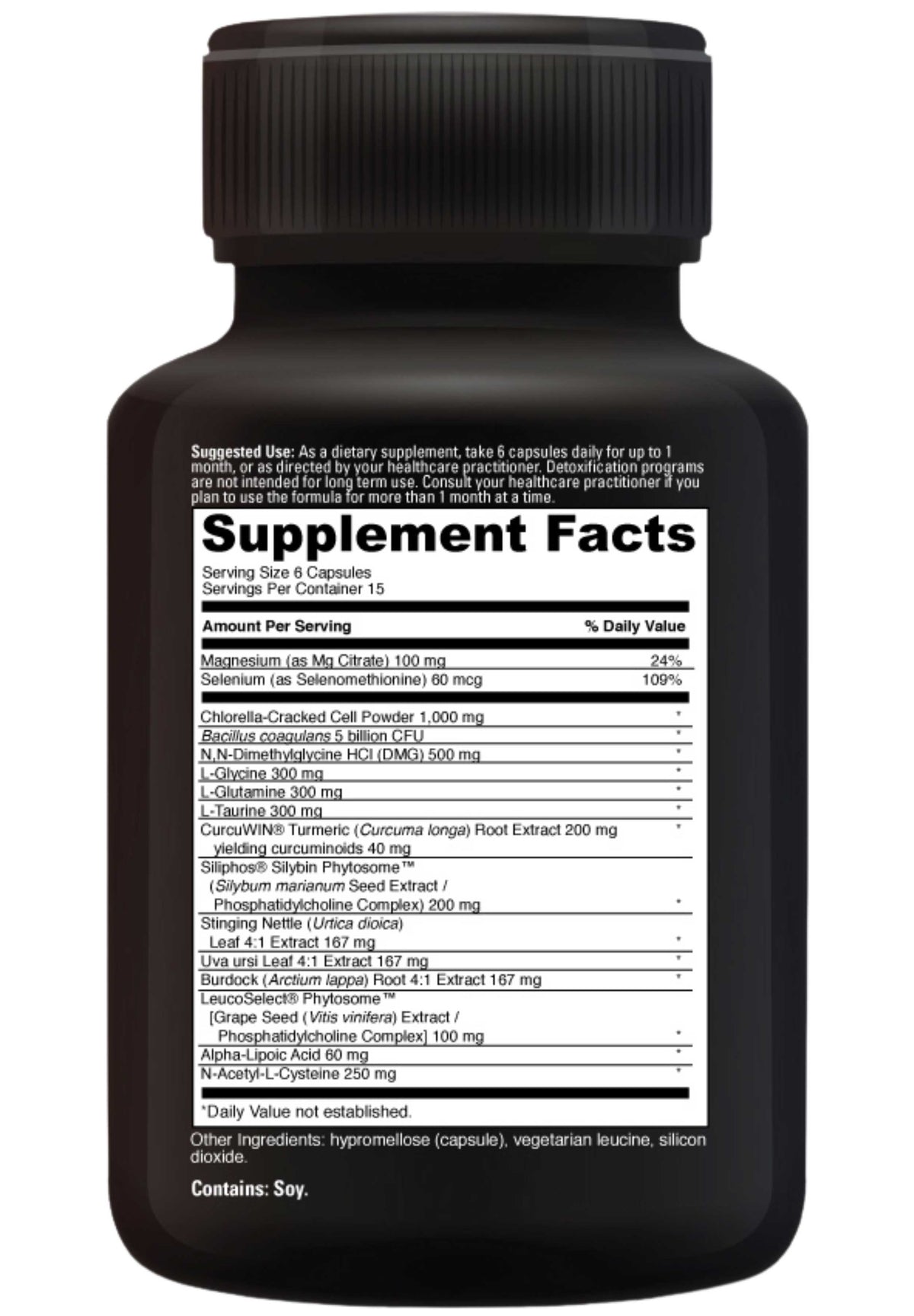 DaVinci Labs Detox Benefits Ingredients