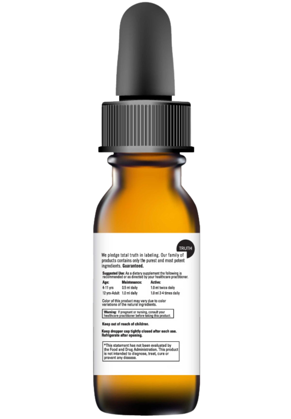 DaVinci Labs Gluconic DMG Liquid 300 mg Back