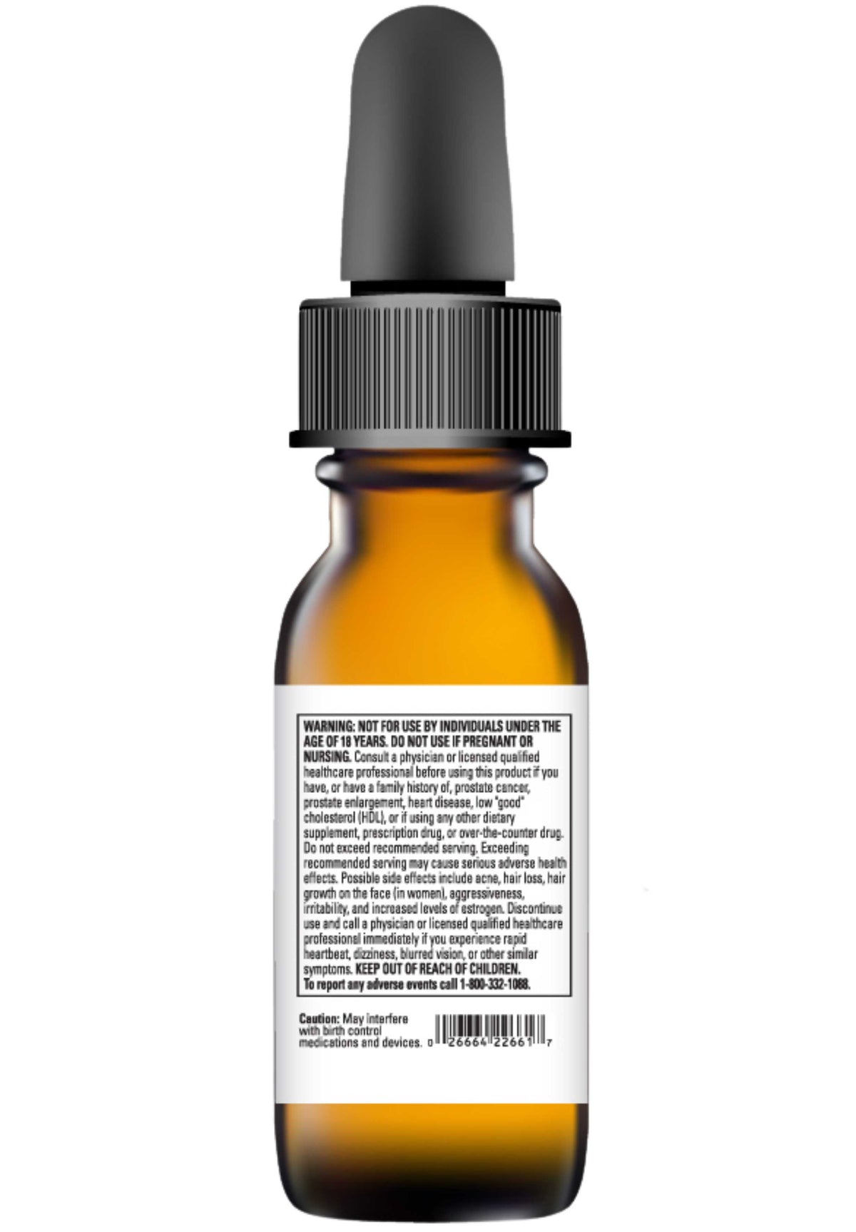 DaVinci Labs Liposomal DHEA Back