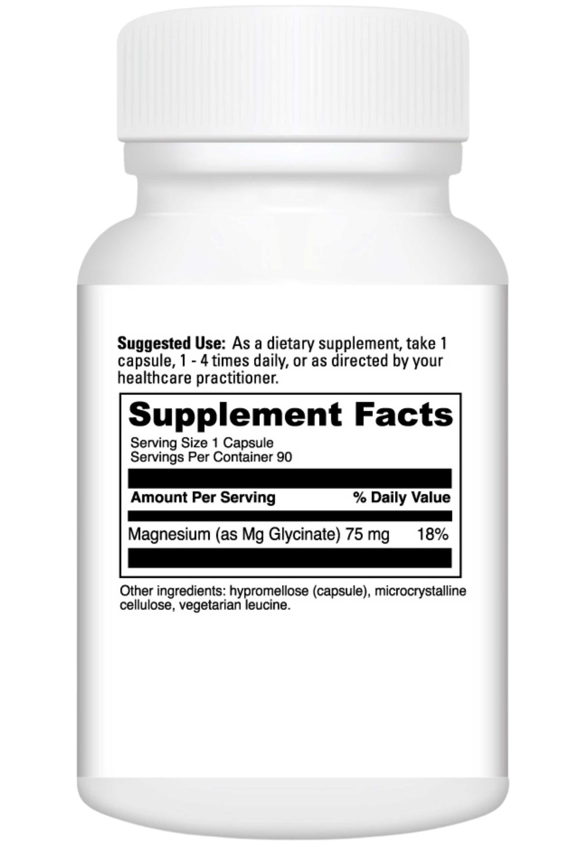 DaVinci Labs Magnesium Glycinate Ingredients