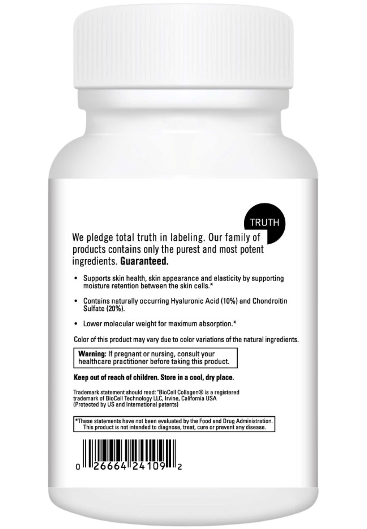 DaVinci Labs Nature's Collagen Back
