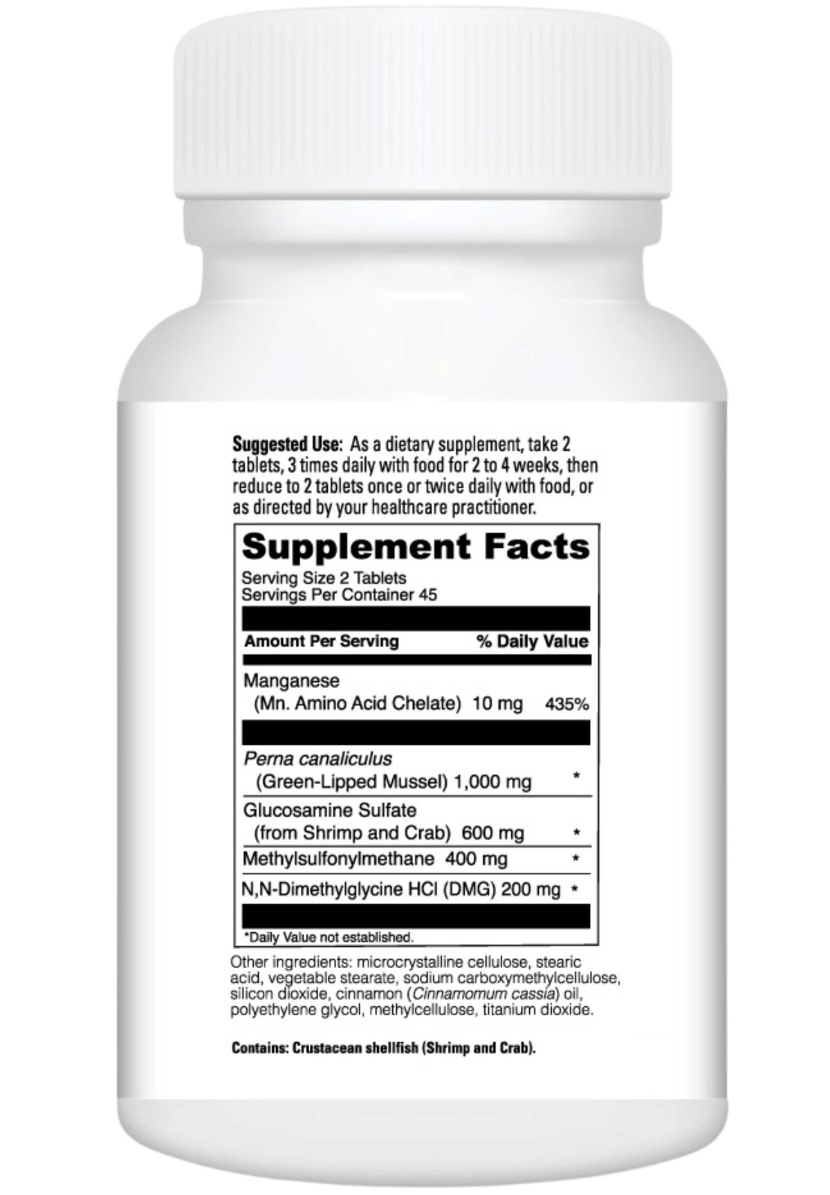 DaVinci Labs Perna Plus Ingredients