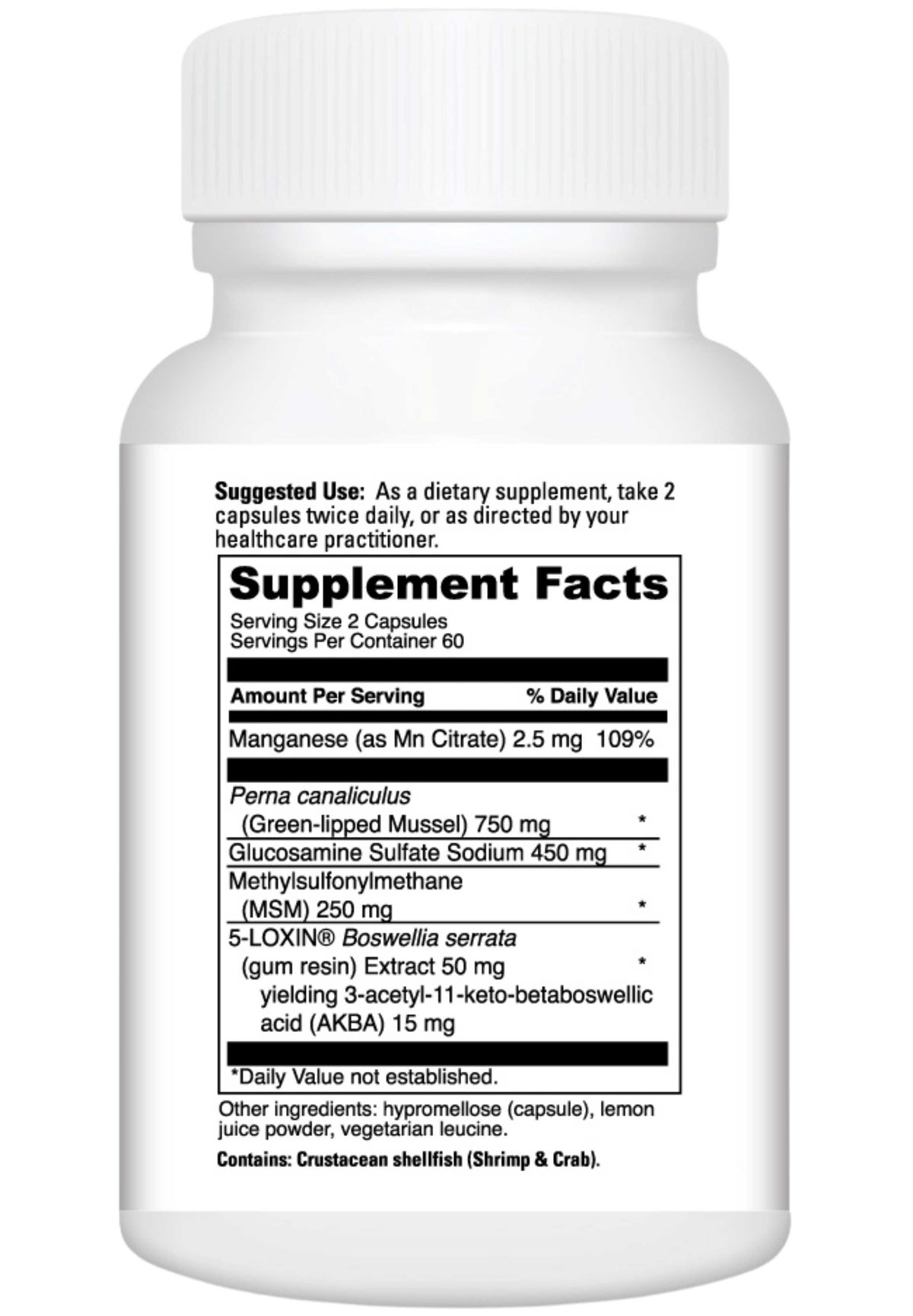 DaVinci Labs Perna Pro Ingredients