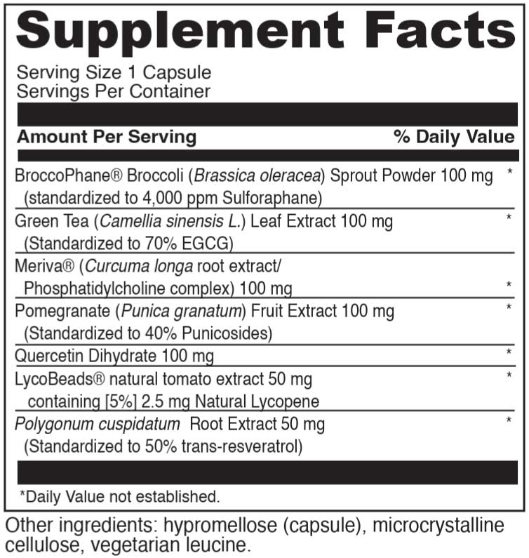 DaVinci Labs Phyto Benefits Ingredients