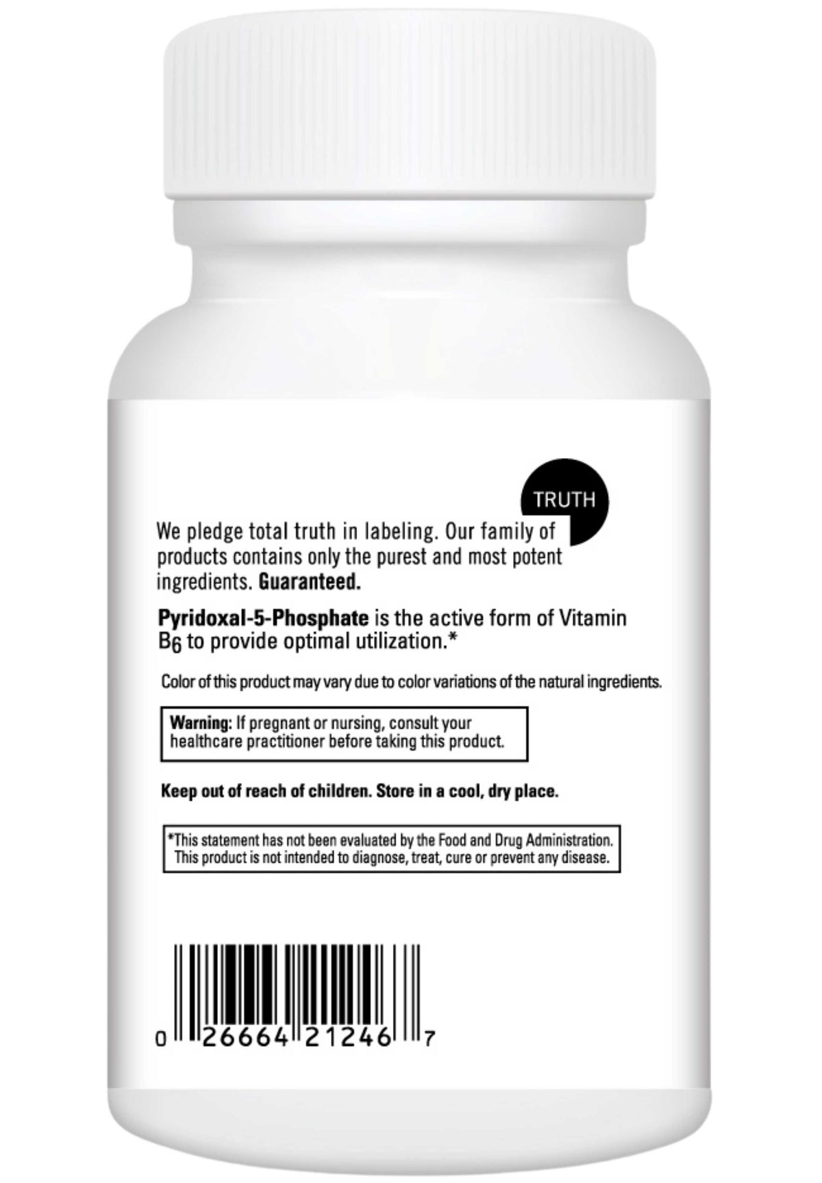 DaVinci Labs Pyridoxal 5-Phosphate Back