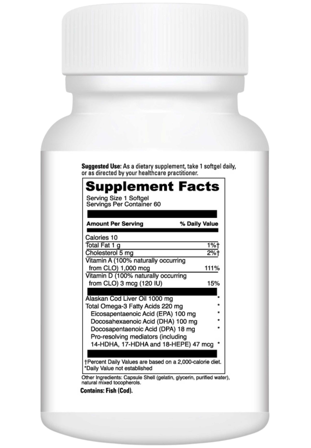 DaVinci Labs SPM Complete Ingredients