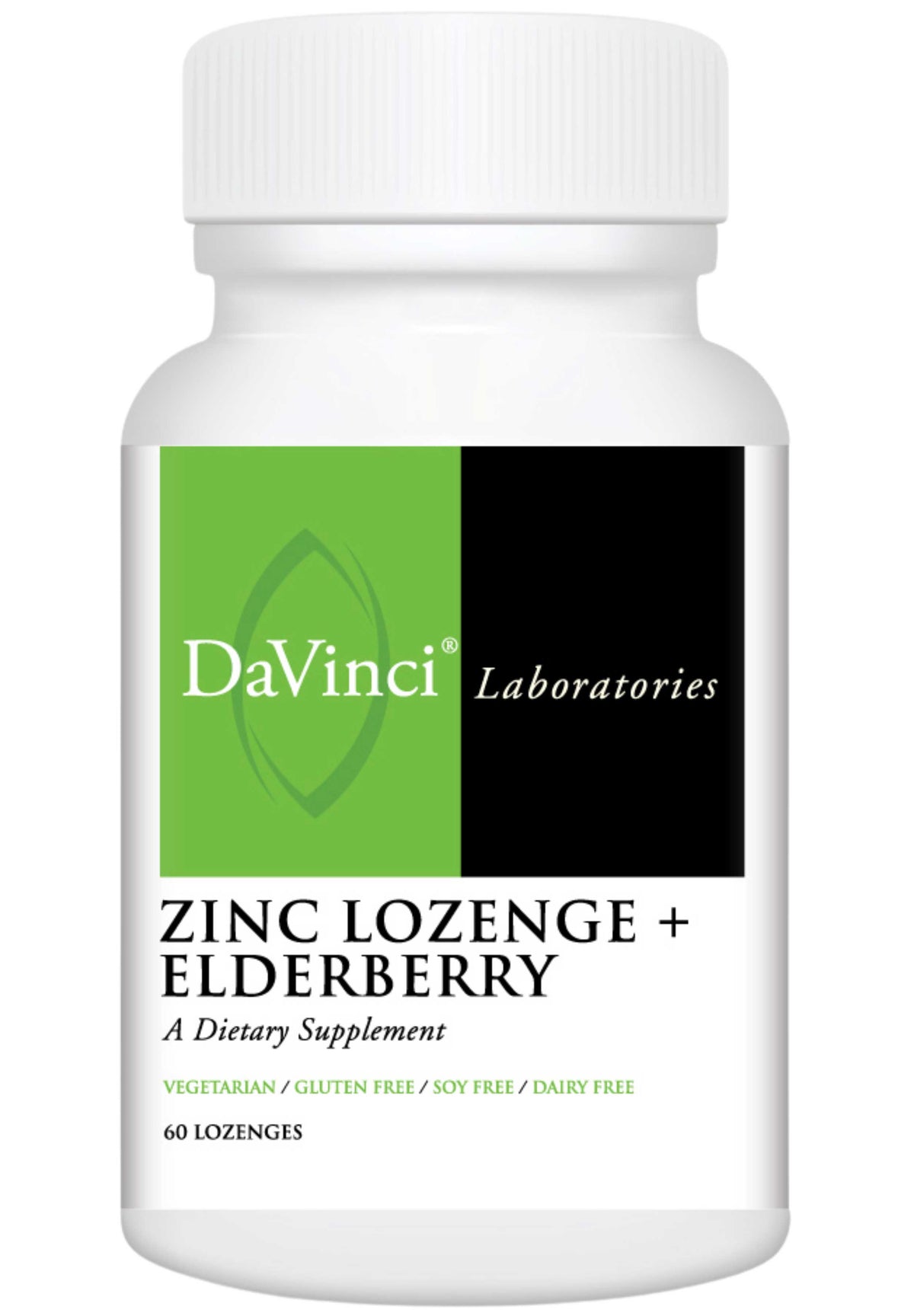 DaVinci Labs Zinc Lozenge + Elderberry