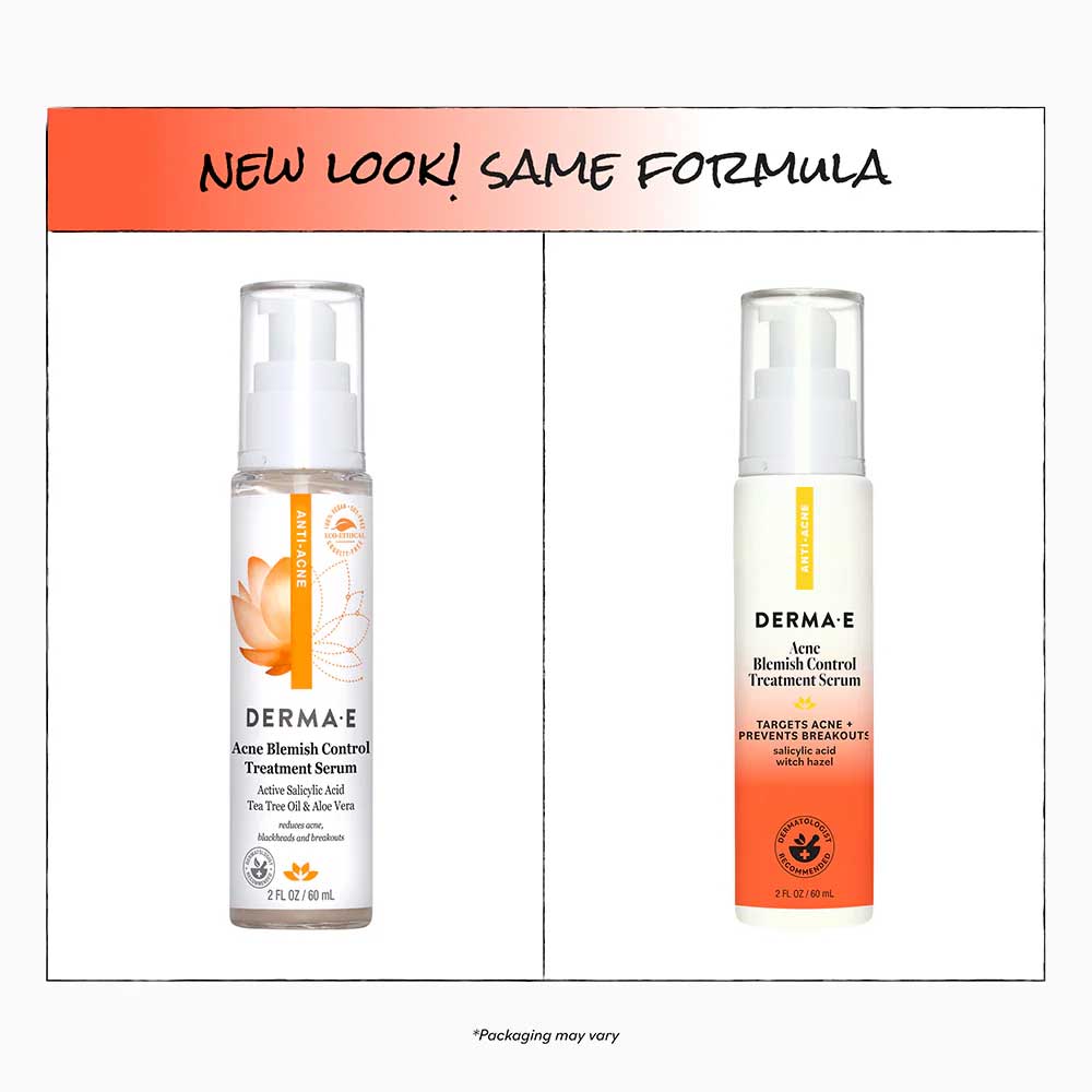 DermaE Natural Bodycare Acne Blemish Control Treatment Serum New Look