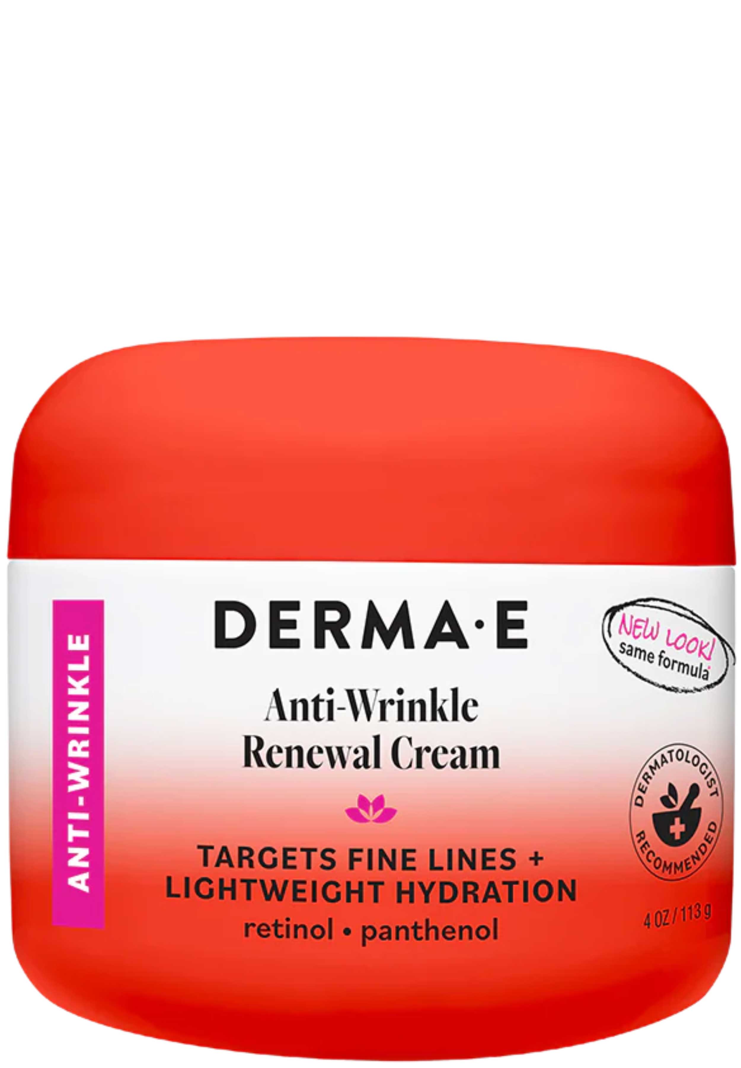 DermaE Natural Bodycare Anti-Wrinkle Renewal Cream