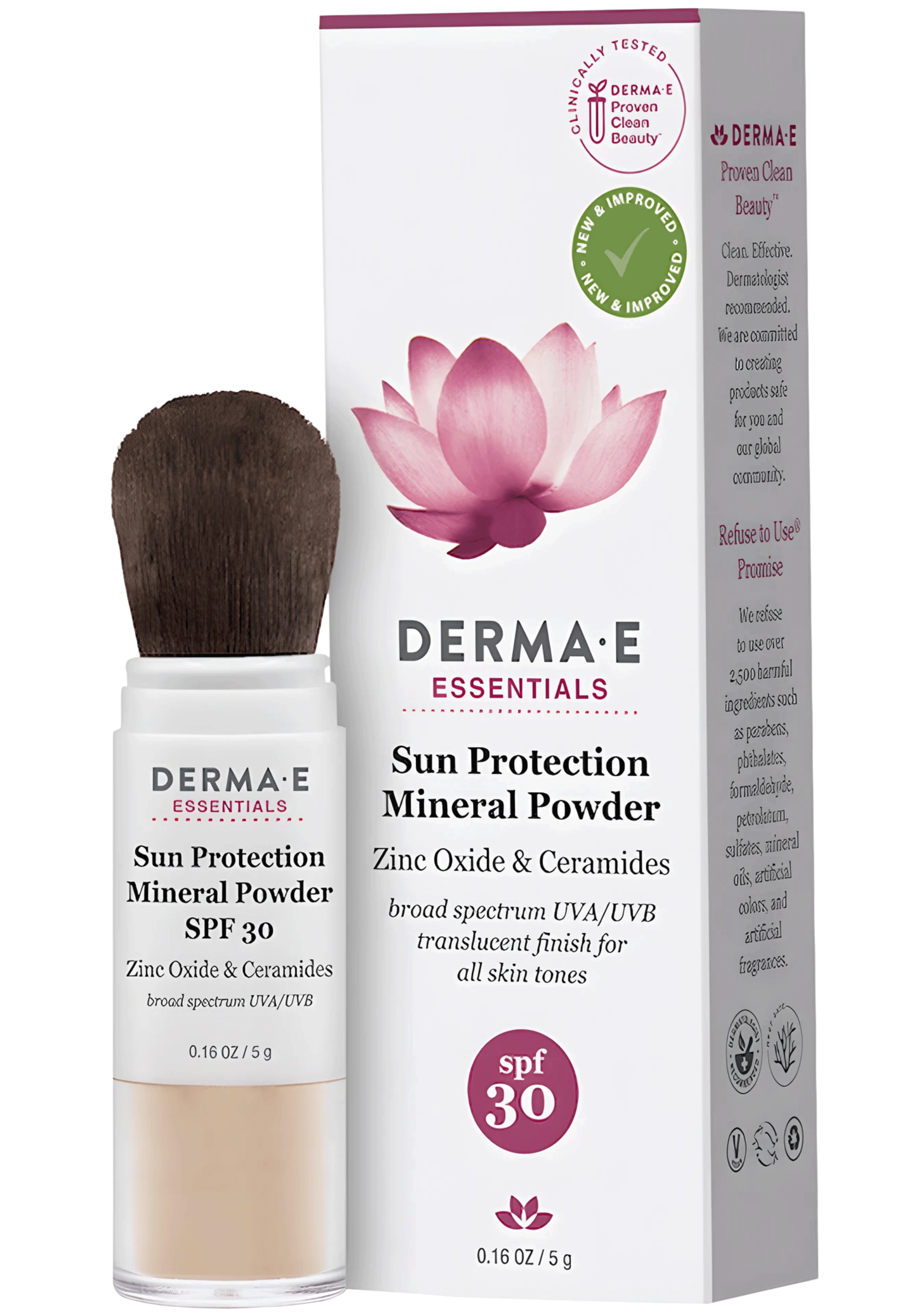 DermaE Natural Bodycare Sun Protection Mineral Powder SPF 30