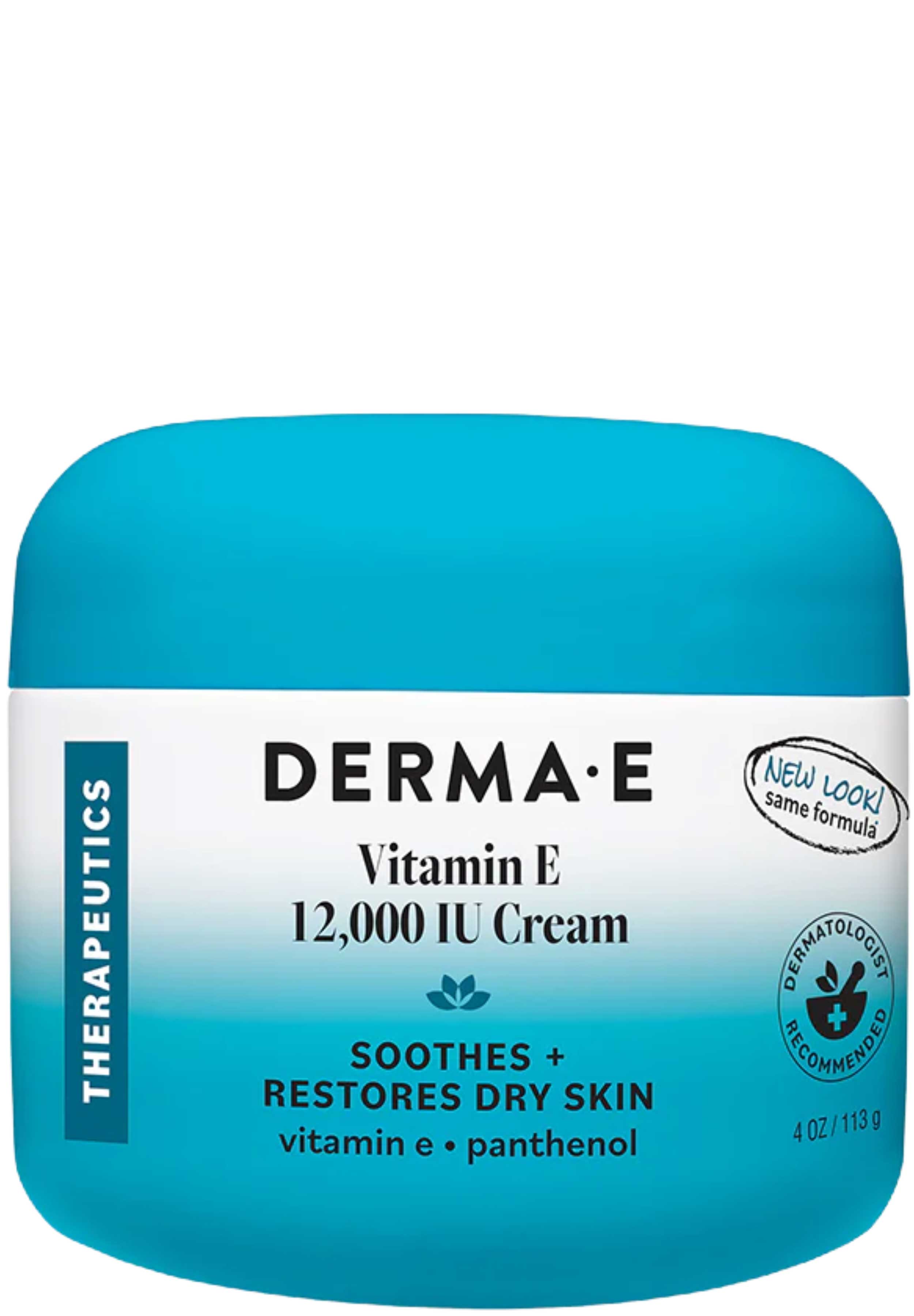 DermaE Natural Bodycare Vitamin E 12,000 IU Cream