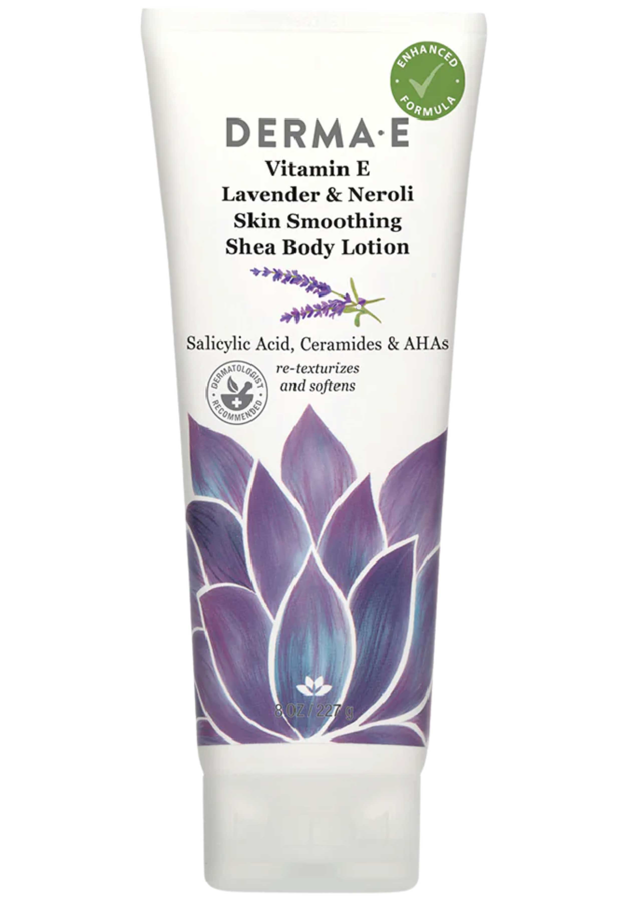 DermaE Natural Bodycare Vitamin E Lavender & Neroli Skin Smoothing Shea Body Lotion