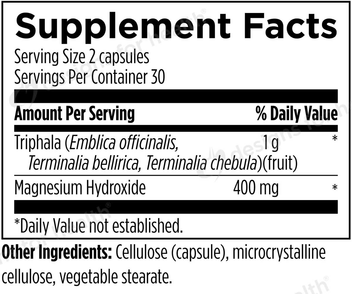 Designs for Health Colon Rx Ingredients