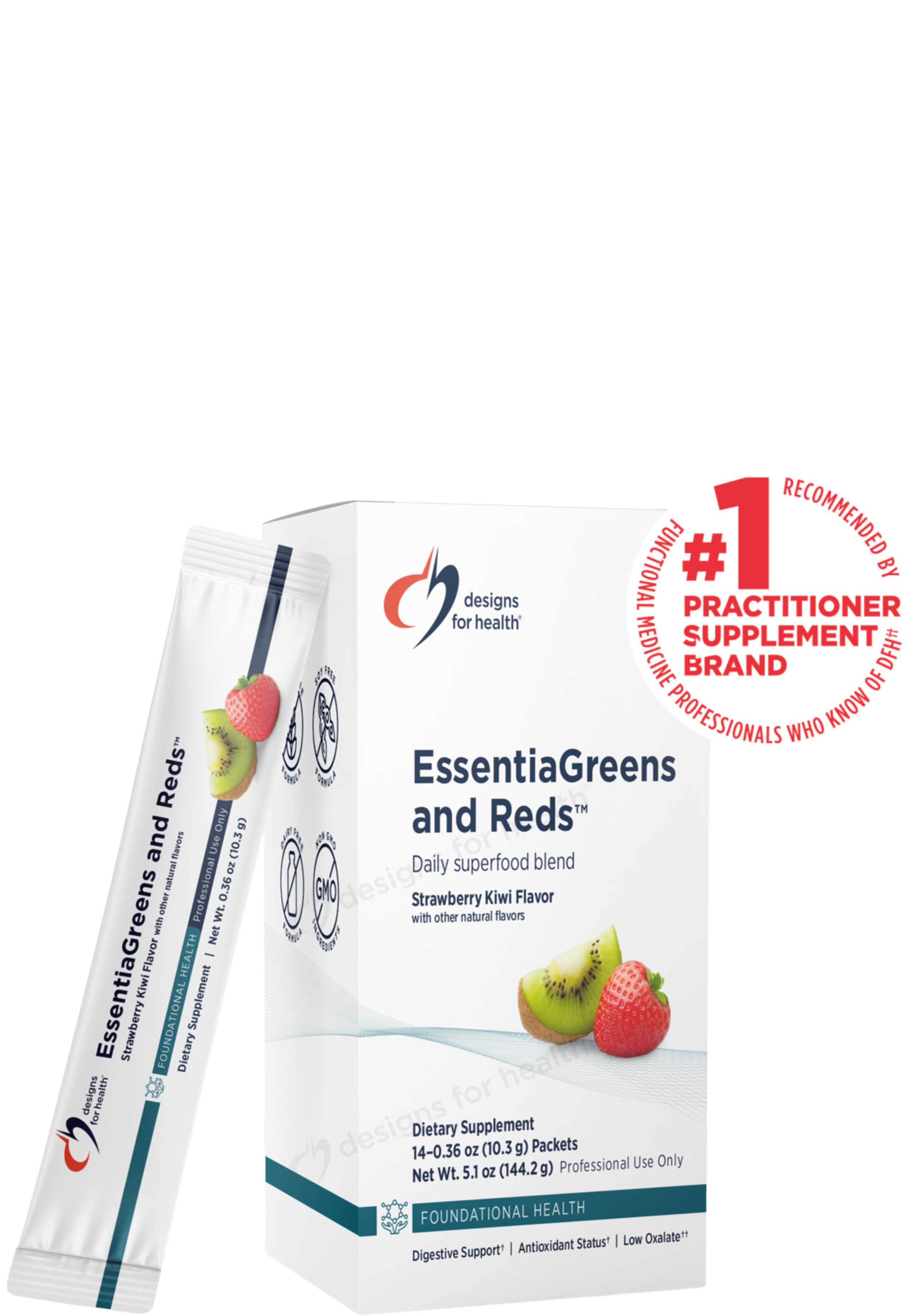 Designs for Health EssentiaGreens and Reds™ (Stick Packs)
