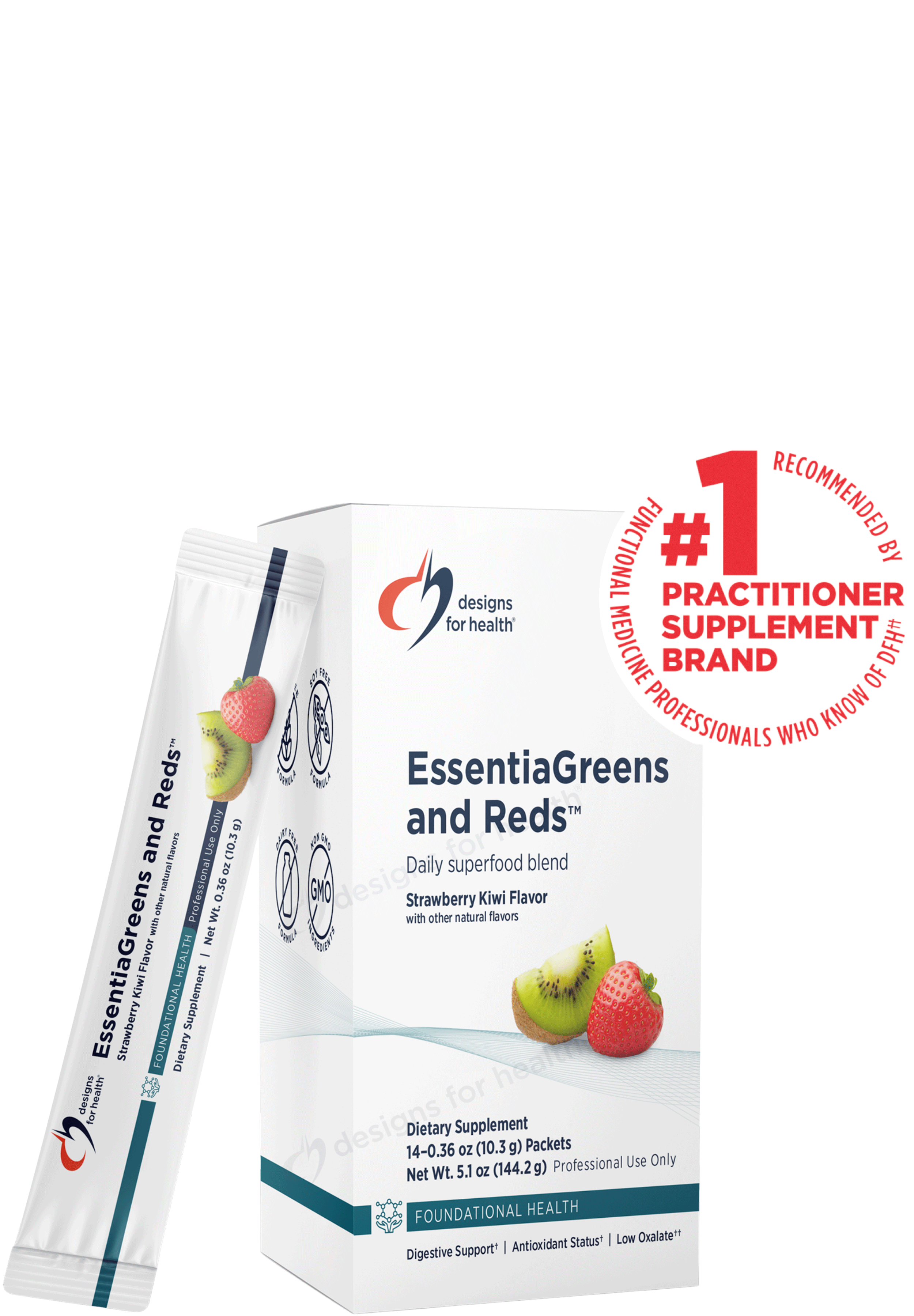 Designs for Health EssentiaGreens and Reds™ (Stick Packs)
