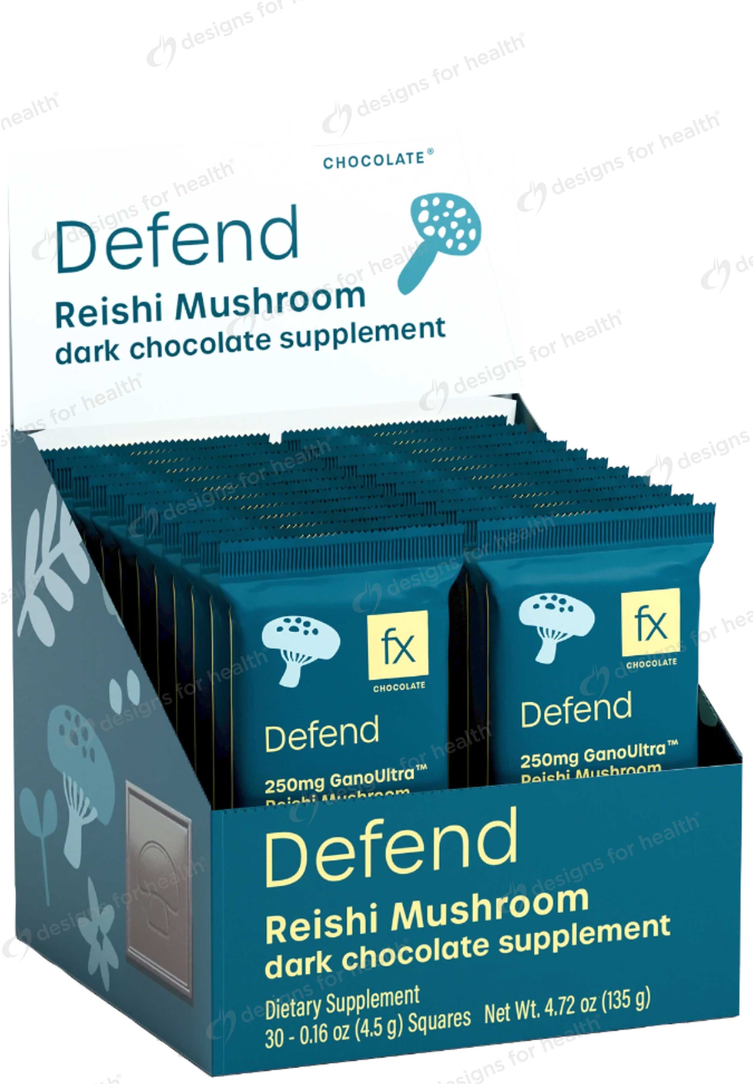 Designs for Health Fx Chocolate Defend