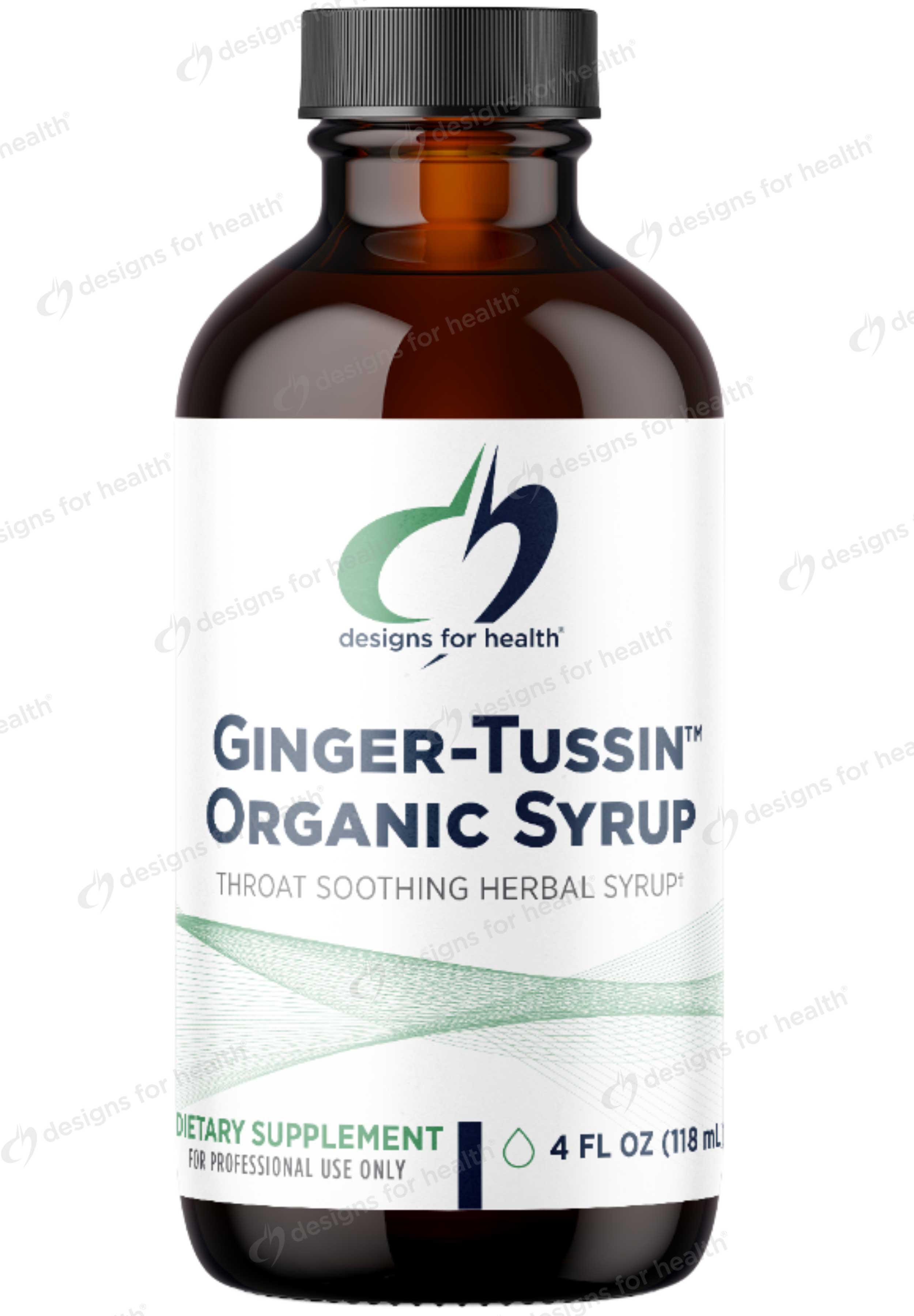 Designs for Health Ginger-Tussin Organic Syrup