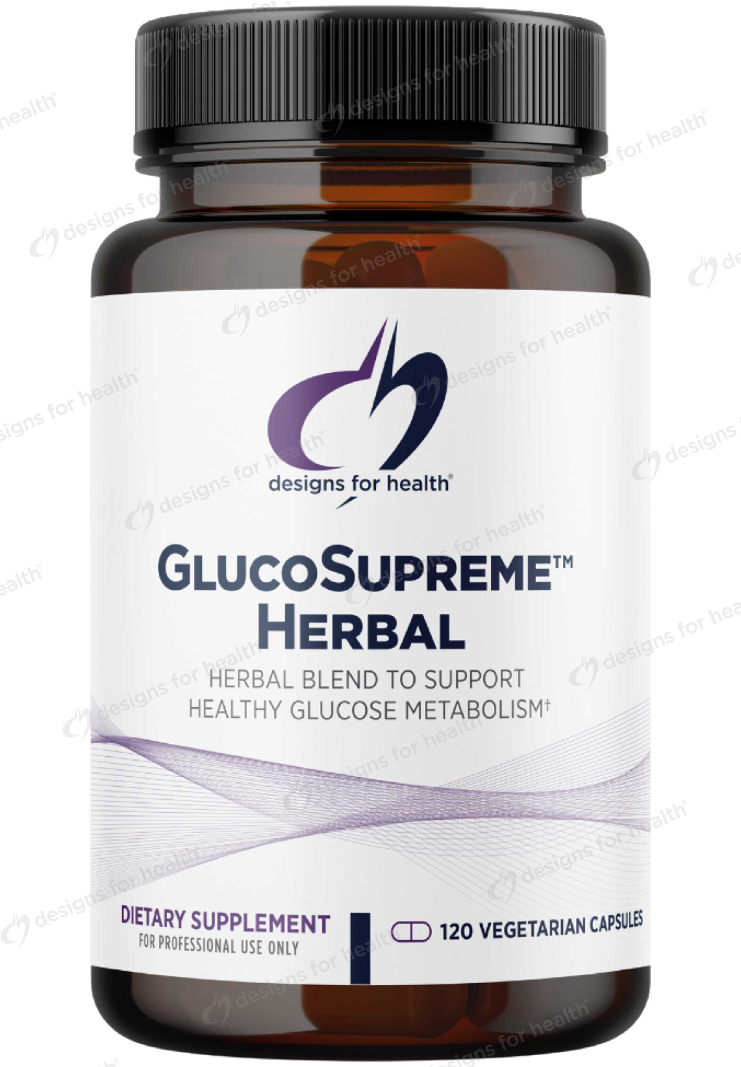 Designs for Health GlucoSupreme Herbal