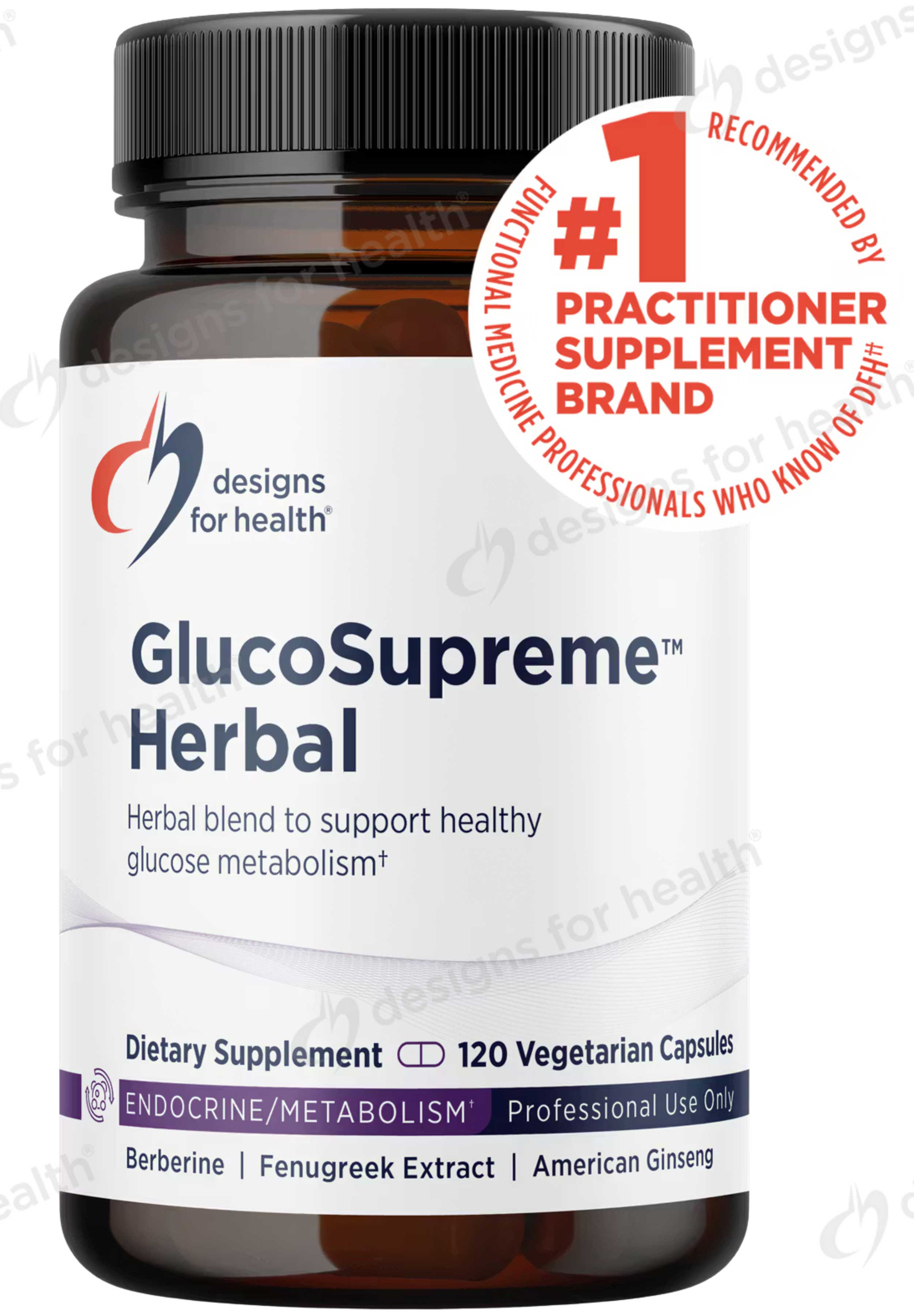Designs for Health GlucoSupreme Herbal
