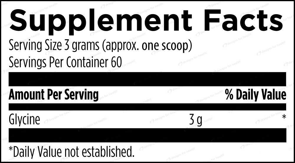 Designs for Health Glycine Powder Ingredients