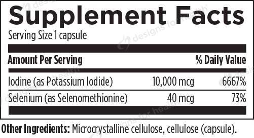 Designs for Health Iodine Synergy Ingredients