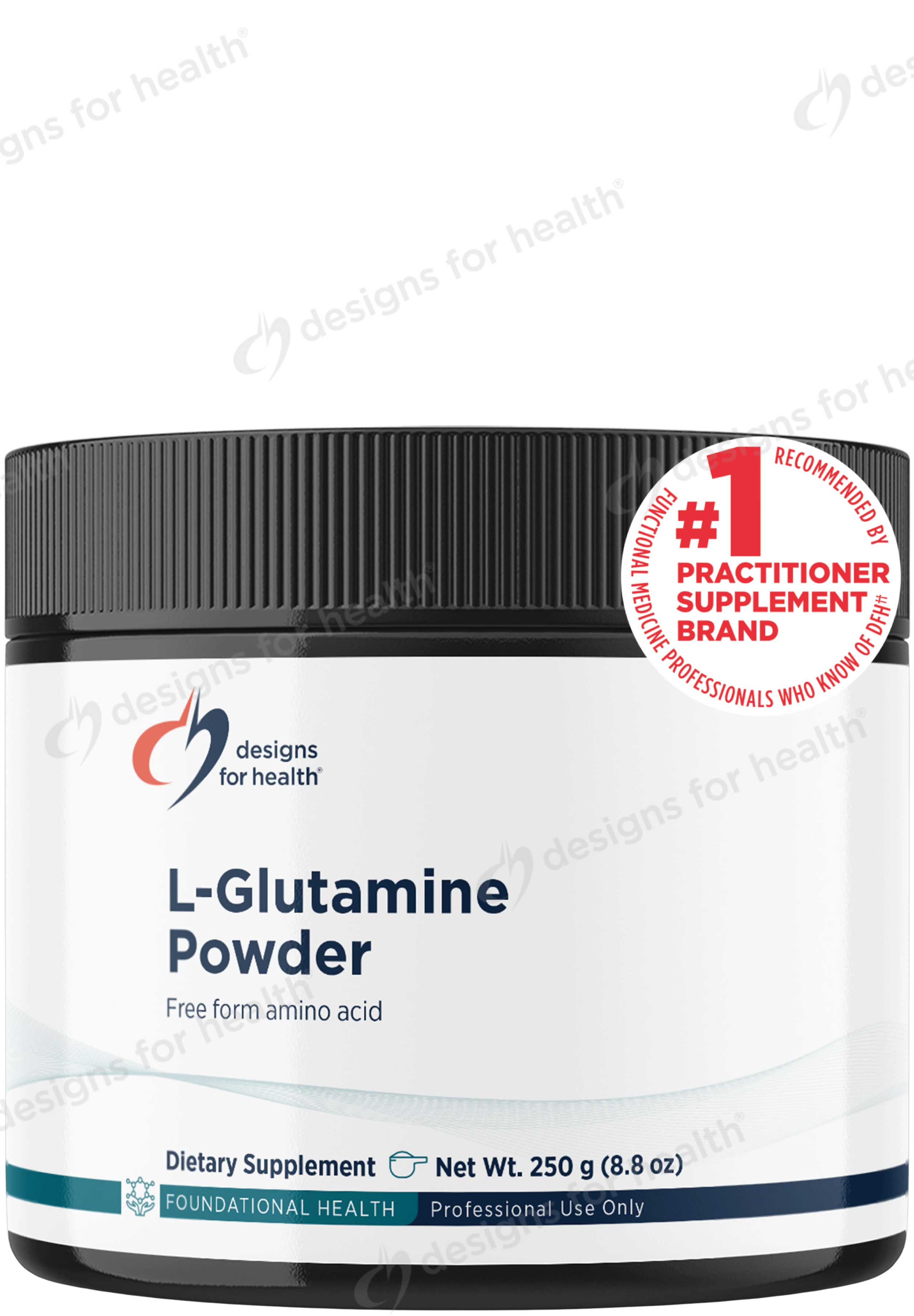 Designs for Health L-Glutamine Powder