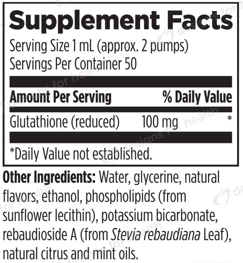 Designs for Health Liposomal Glutathione