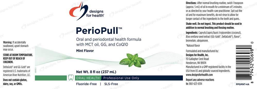 Designs for Health PerioPull Label