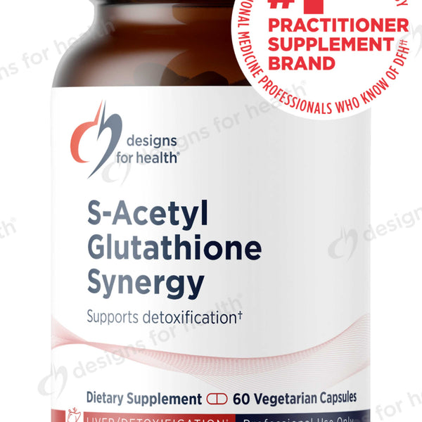 best brand of s acetyl glutathione Designs for Health S-Acetyl Synergy month supply of a exp.2027​ Innerb Glutathione Gold cobalequin side effects in dogs Duration:3